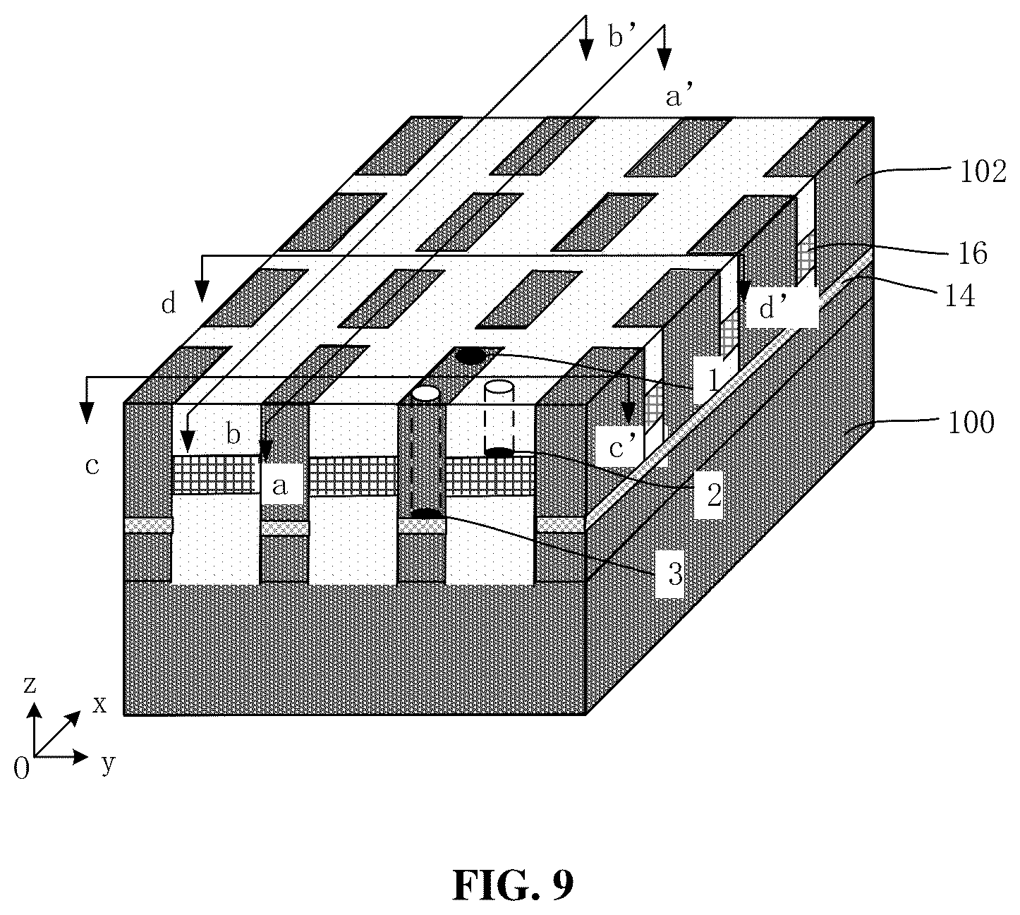 Patent US12610811 Figure 9 – Semiconductor structure, test structure, manufacturing method and test method