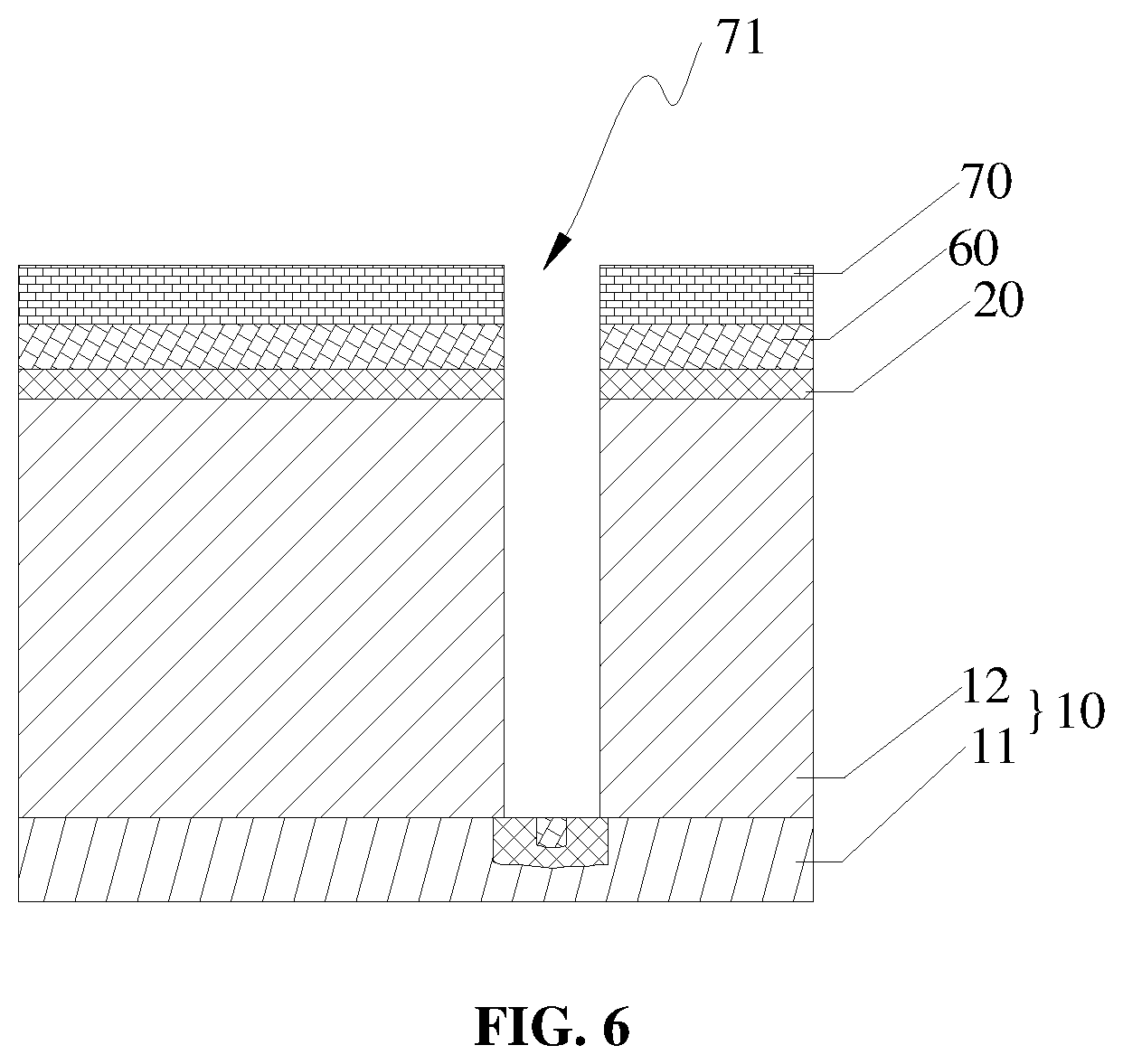 Patent US12610812 Figure 6 – Semiconductor structure, fabrication method for semiconductor structure and memory