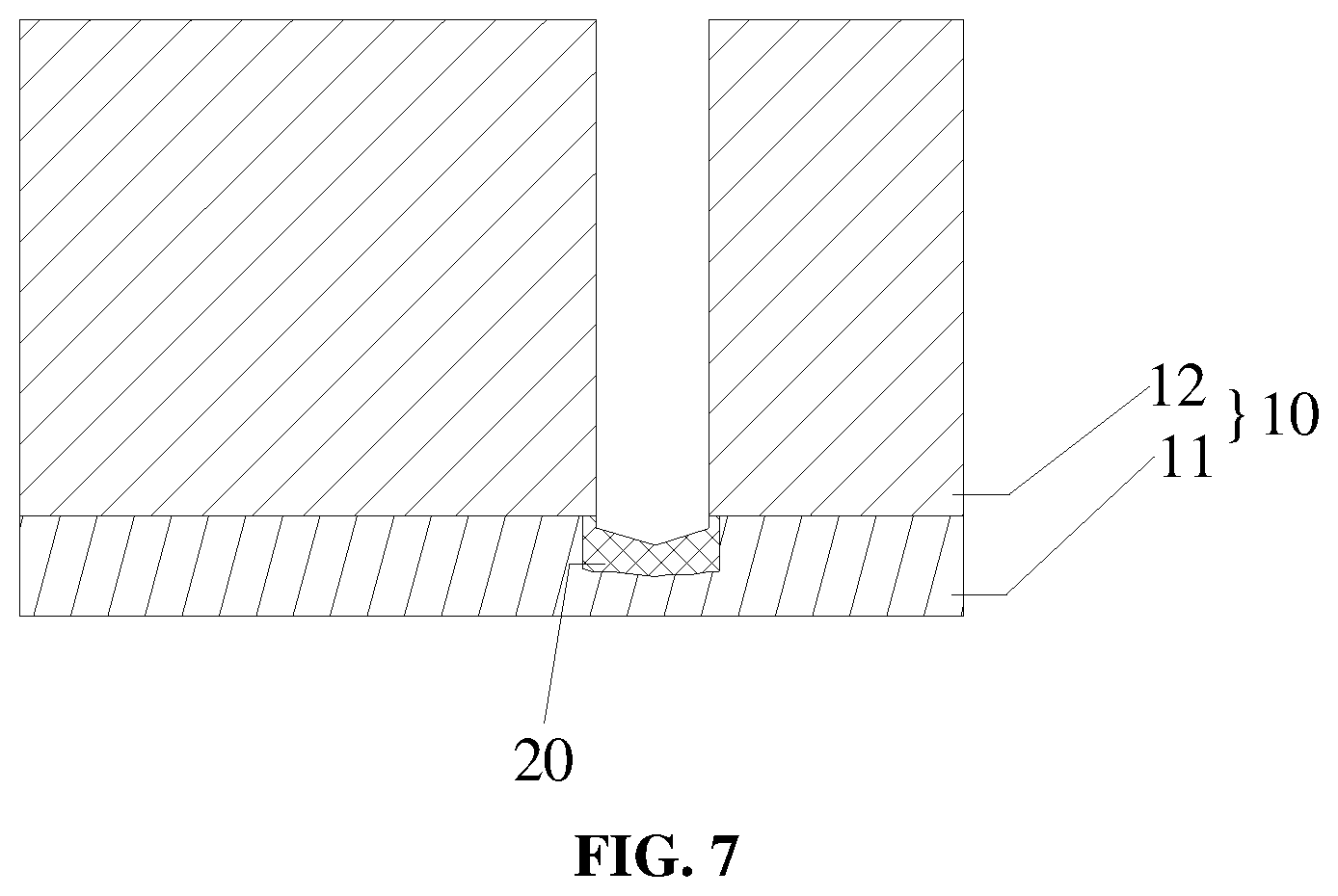 Patent US12610812 Figure 7 – Semiconductor structure, fabrication method for semiconductor structure and memory
