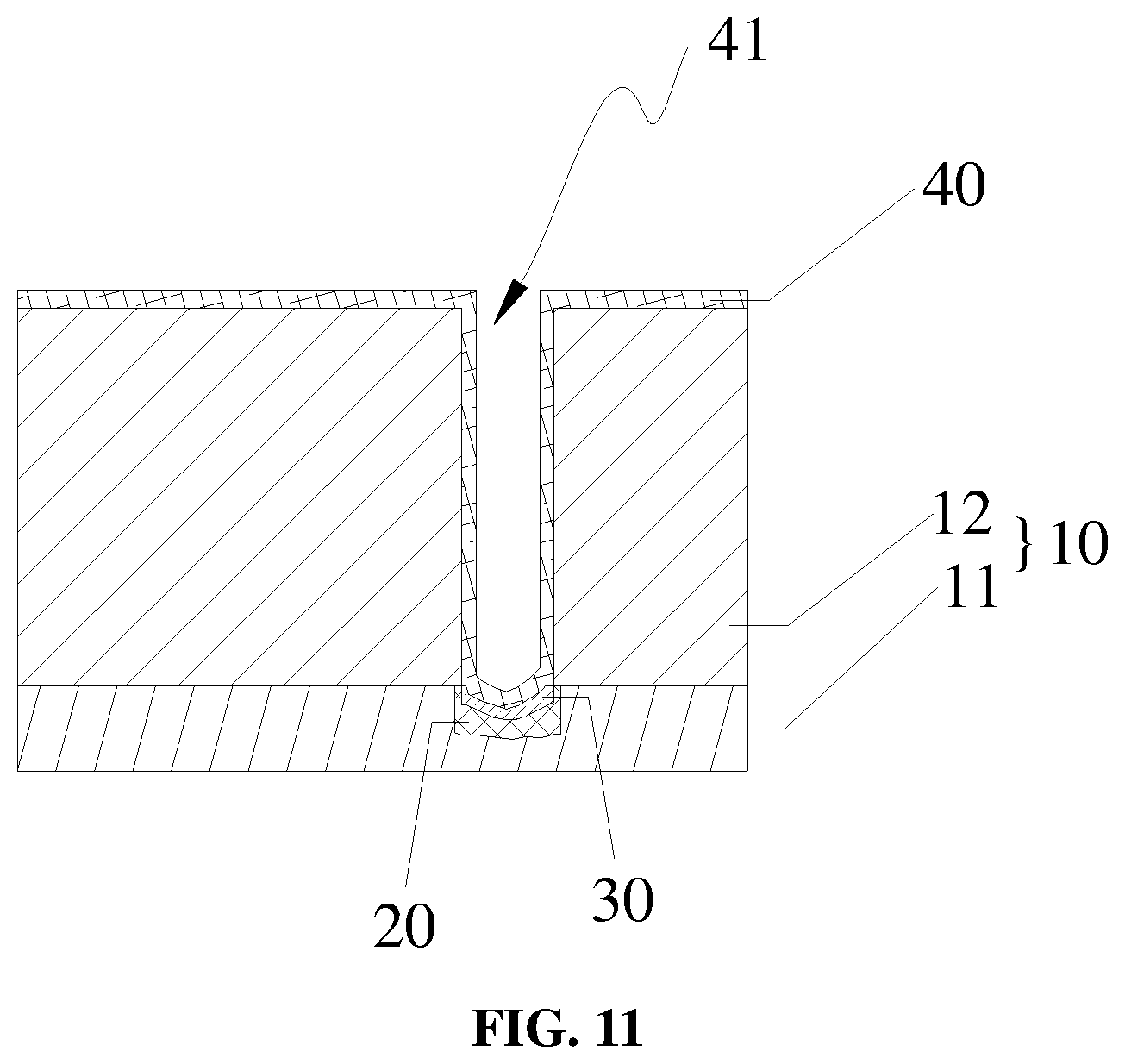 Patent US12610812 Figure 11 – Semiconductor structure, fabrication method for semiconductor structure and memory