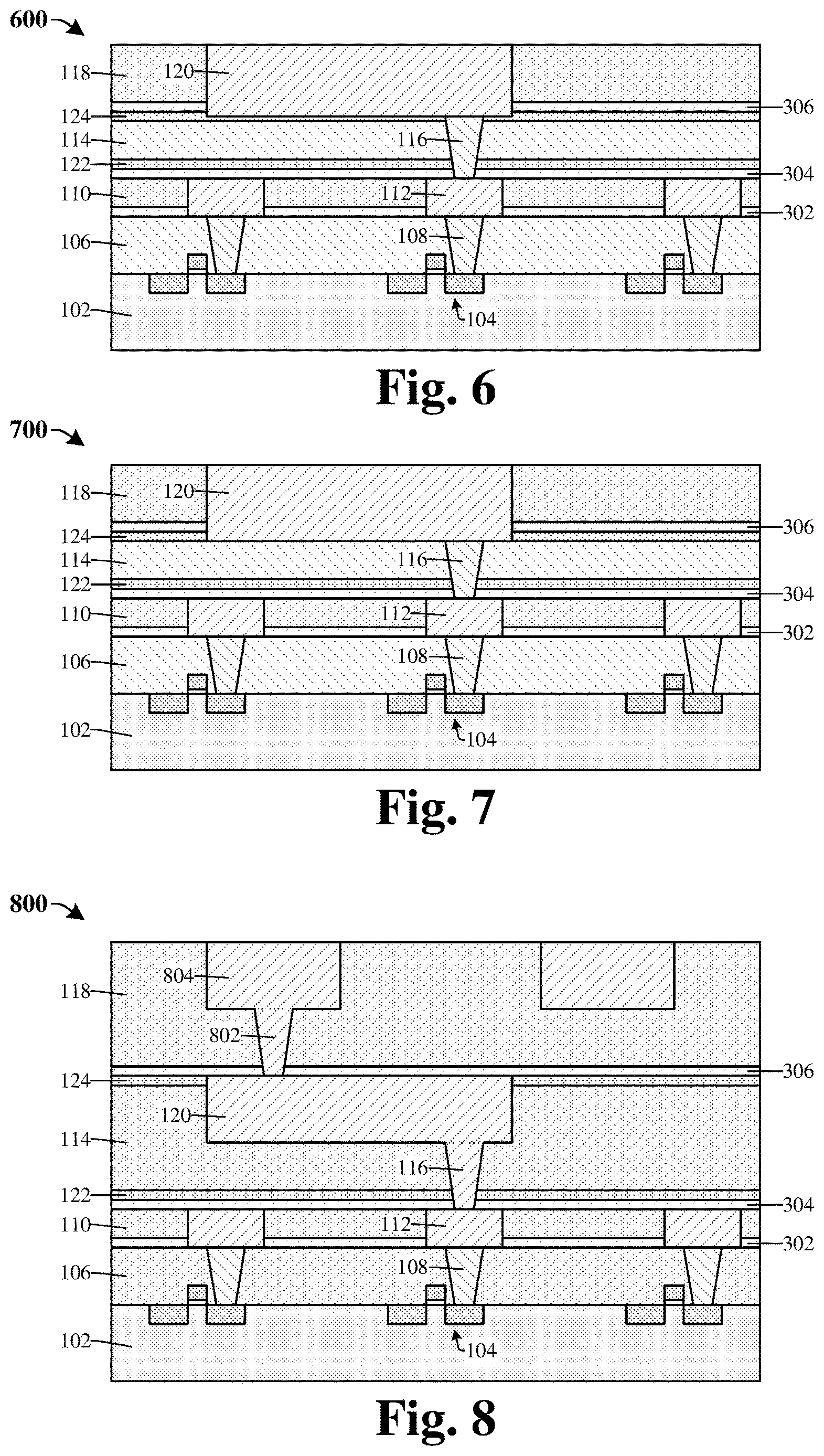 Patent US12610813 Figure 3 – Interconnect structure including charged dielectric layers