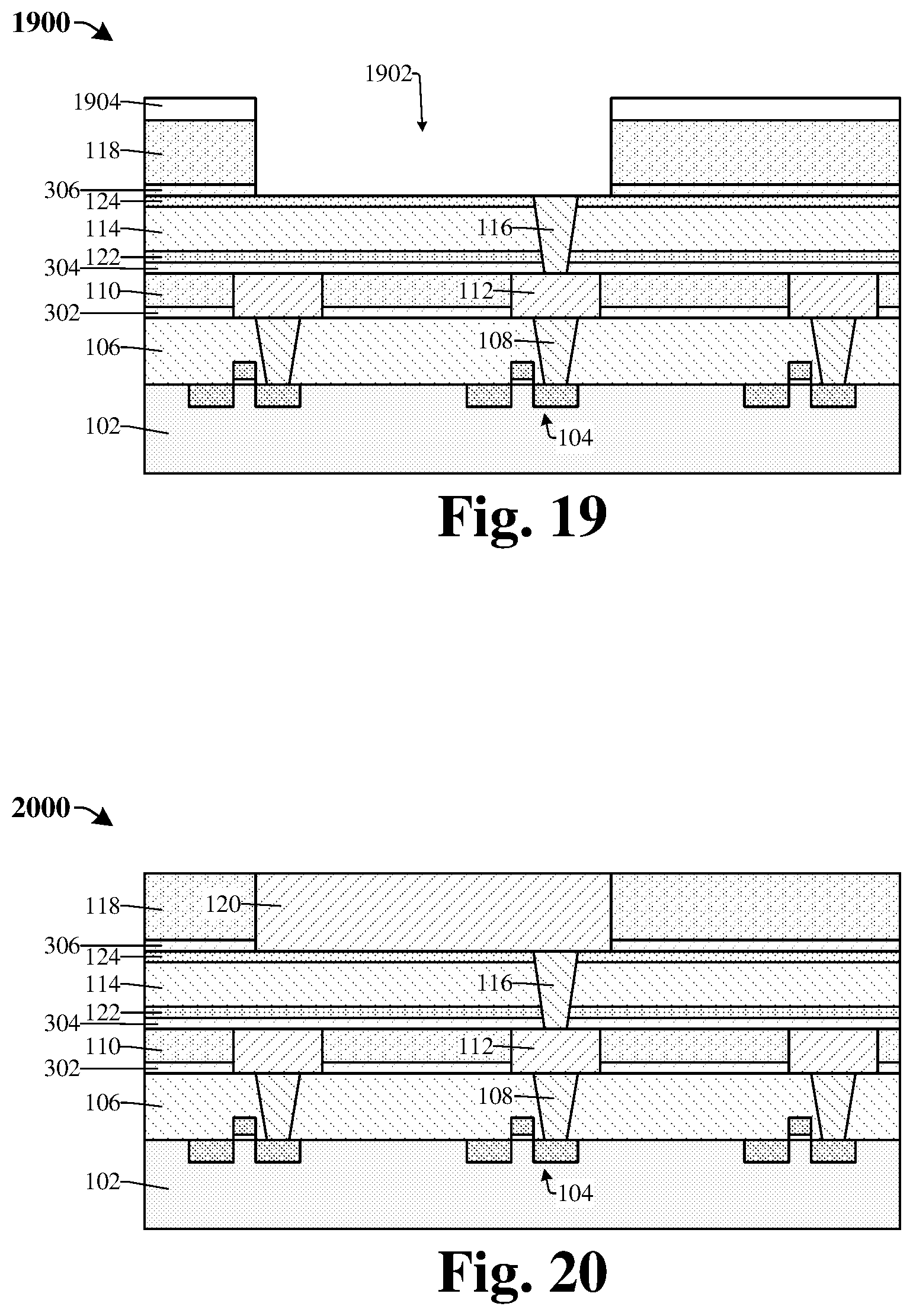 Patent US12610813 Figure 7 – Interconnect structure including charged dielectric layers
