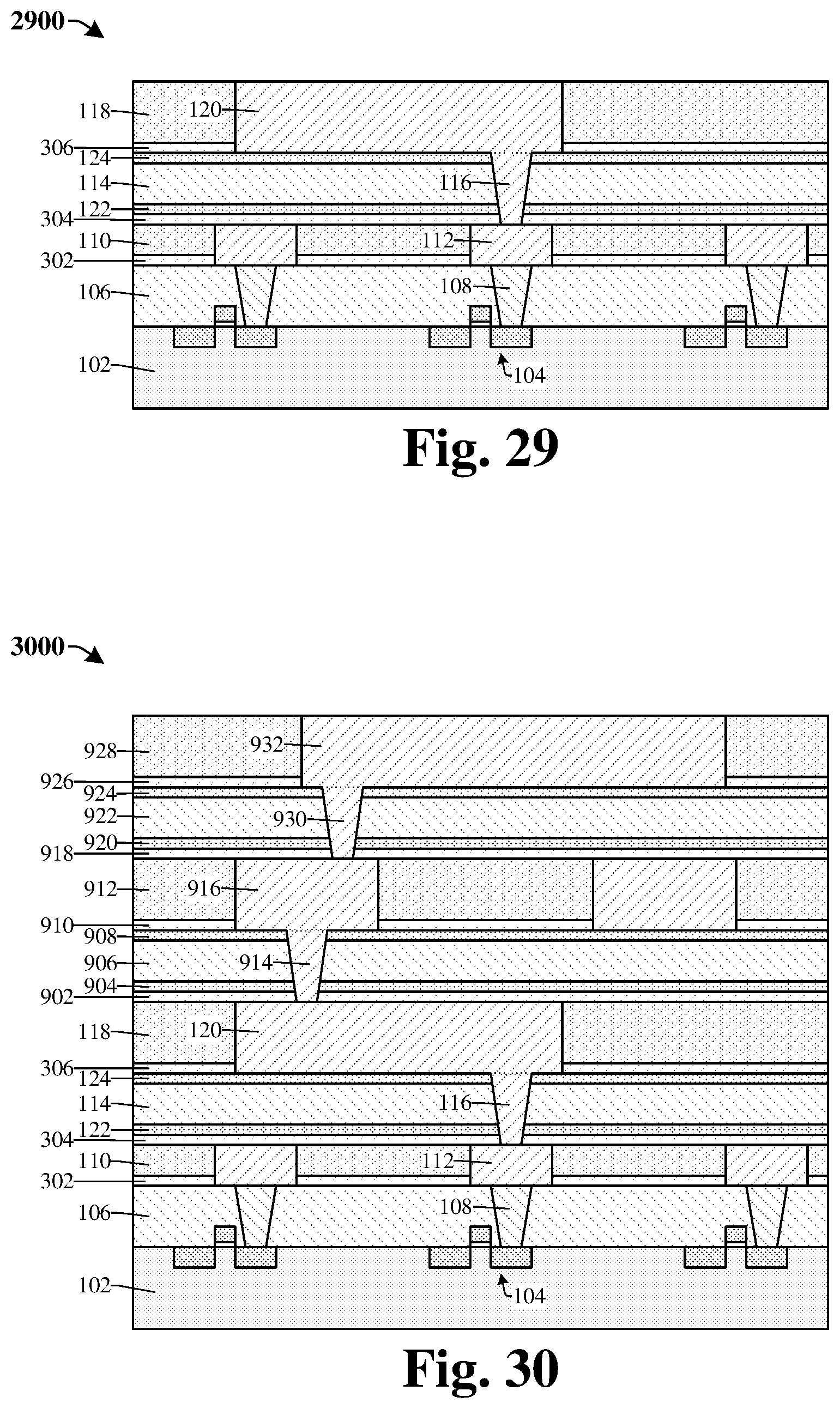 Patent US12610813 Figure 14 – Interconnect structure including charged dielectric layers