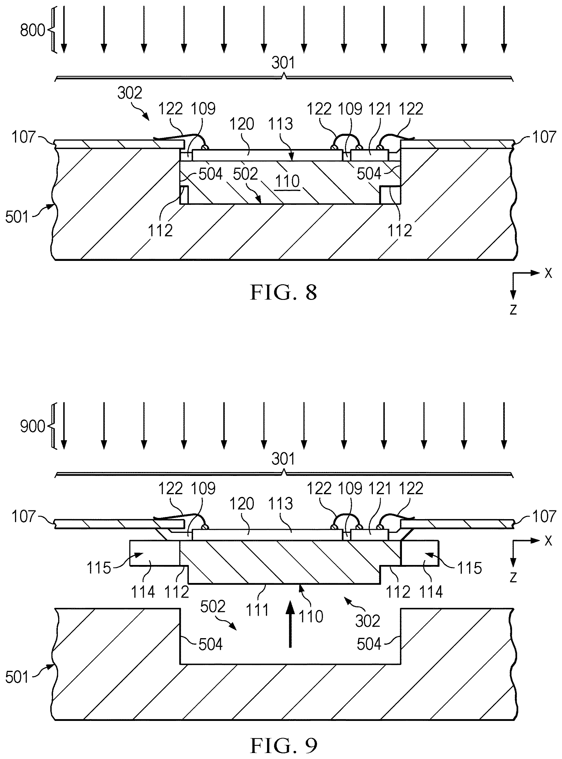 Patent US12610815 Figure 13 – Bond wire reliability and process with high thermal performance in small outline package