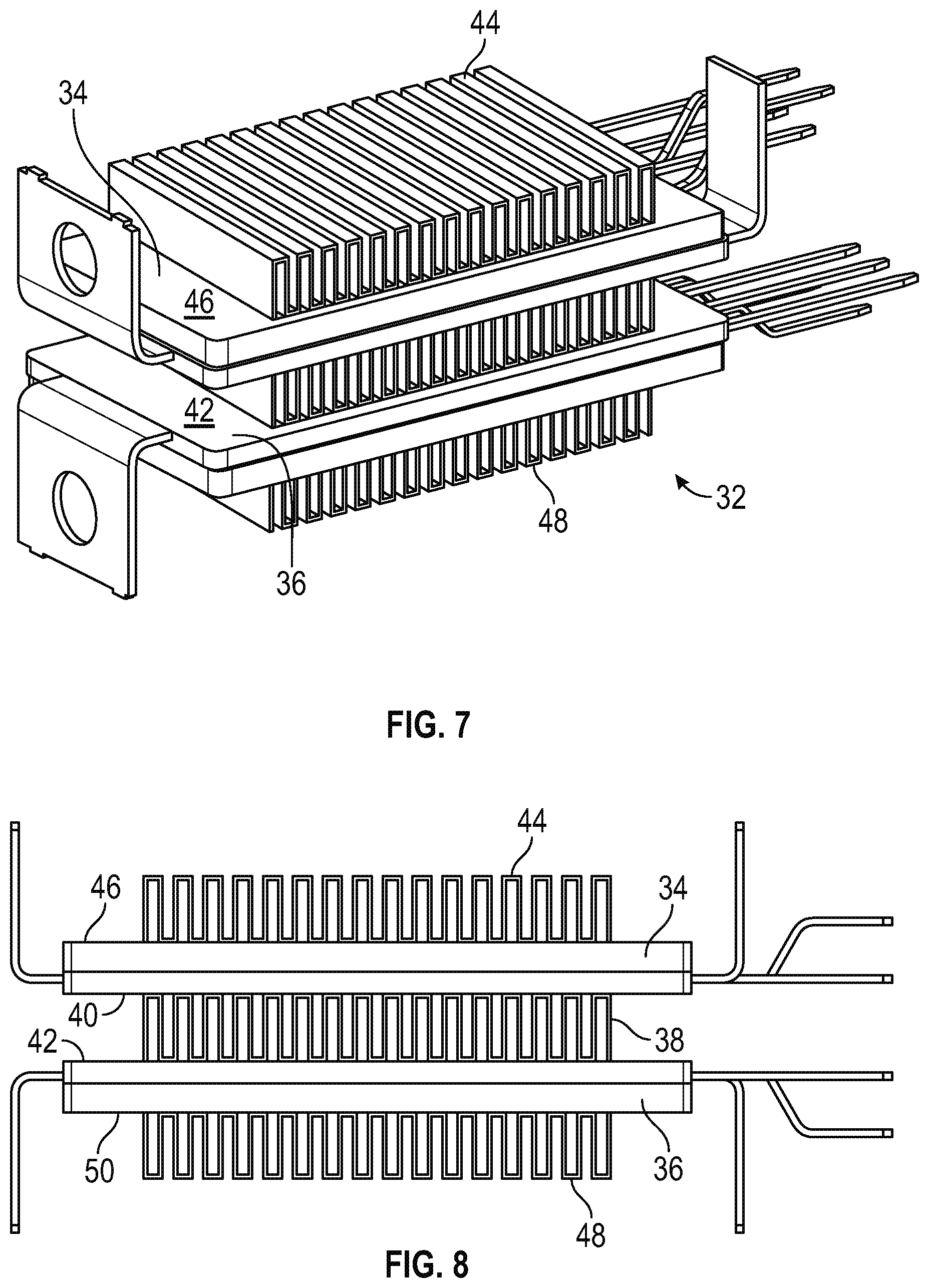 Patent US12610818 Figure 4 – Single switch direct cooling assemblies and related methods
