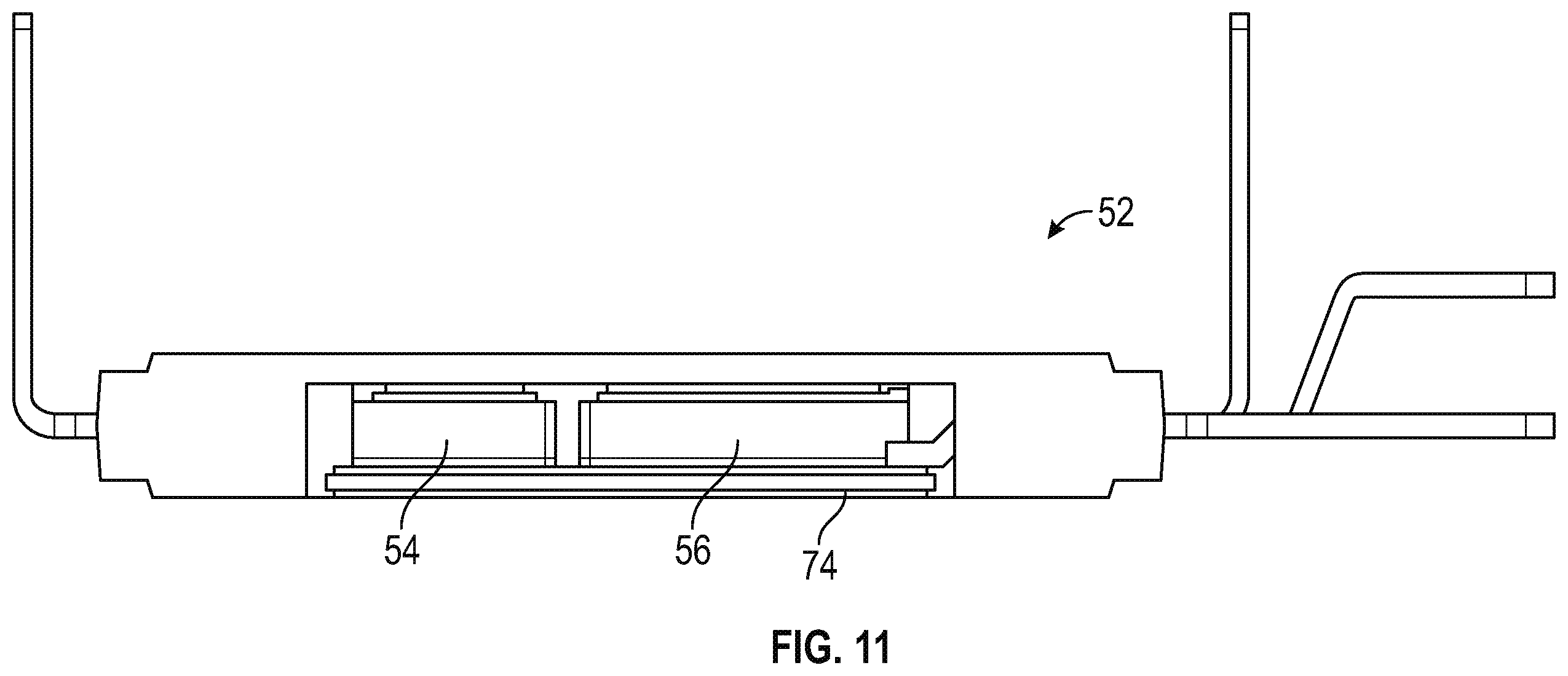 Patent US12610818 Figure 6 – Single switch direct cooling assemblies and related methods