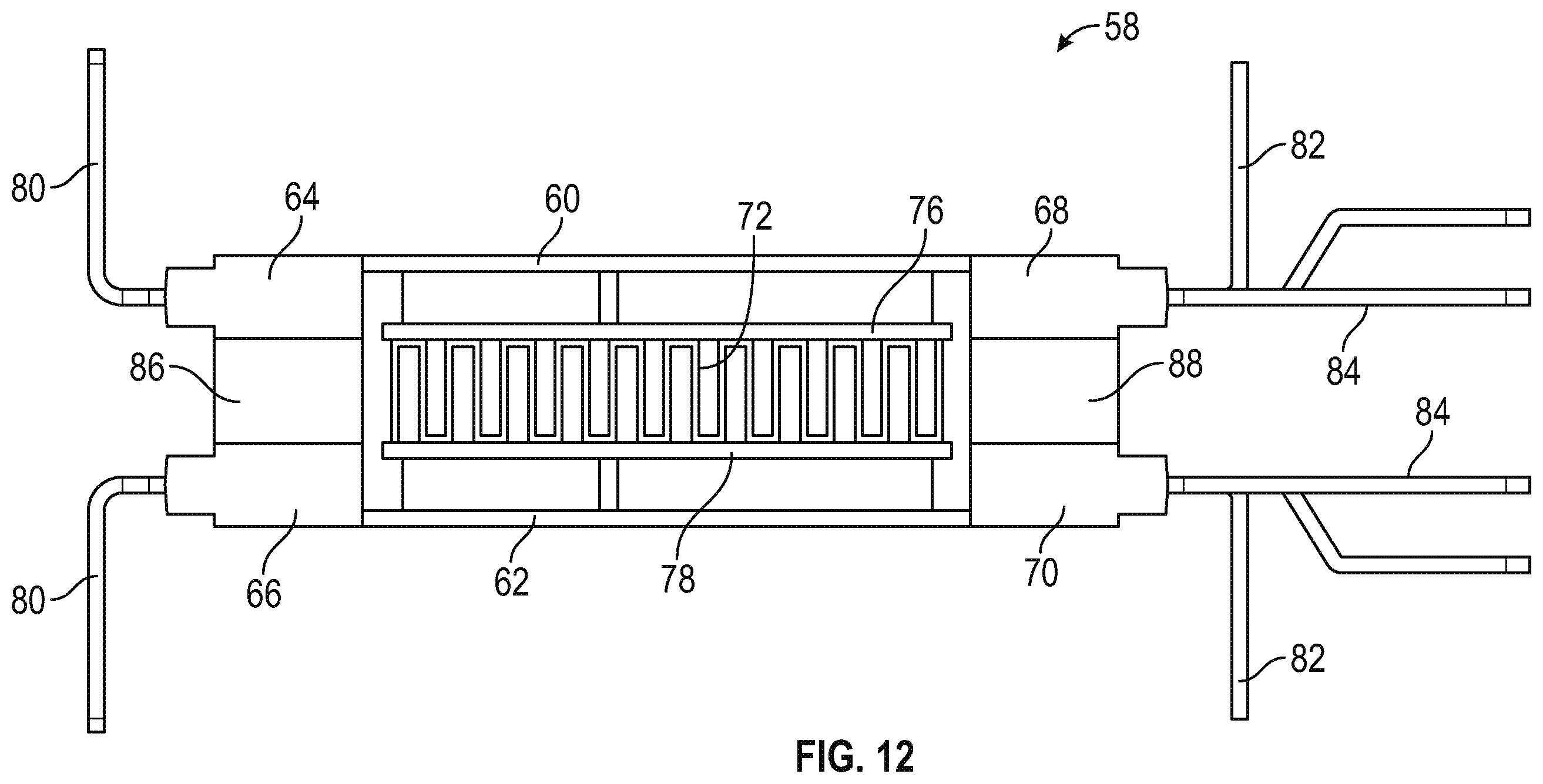 Patent US12610818 Figure 7 – Single switch direct cooling assemblies and related methods