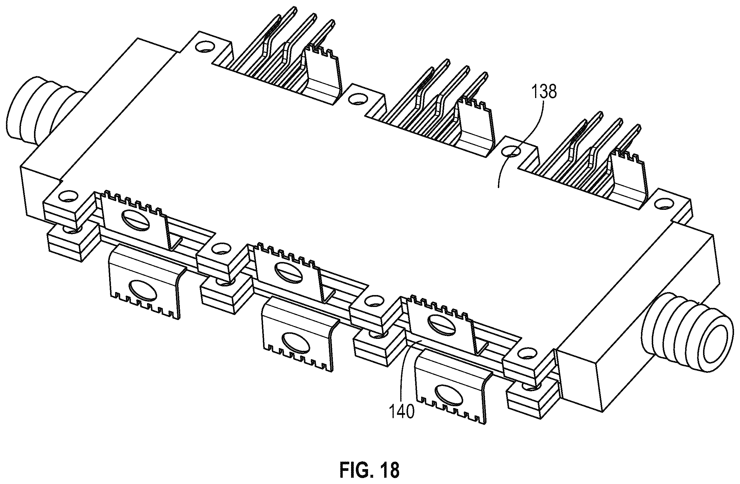 Patent US12610818 Figure 12 – Single switch direct cooling assemblies and related methods