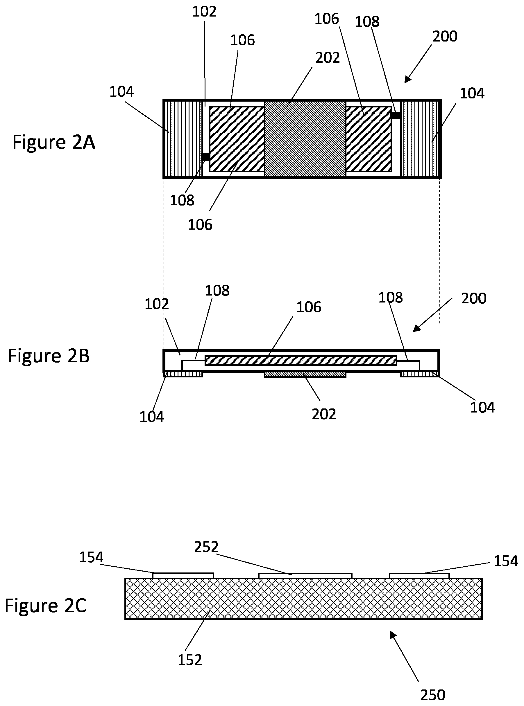 Patent US12610823 Figure 2 – Flexible electronic circuits with support structures
