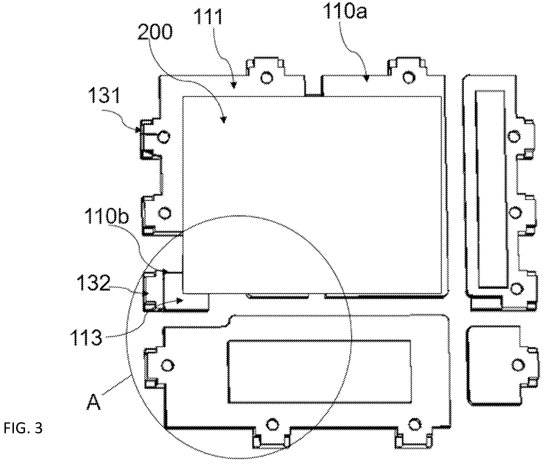 Patent US12610828 Figure 3 – Lead frame, packaging structure and packaging method