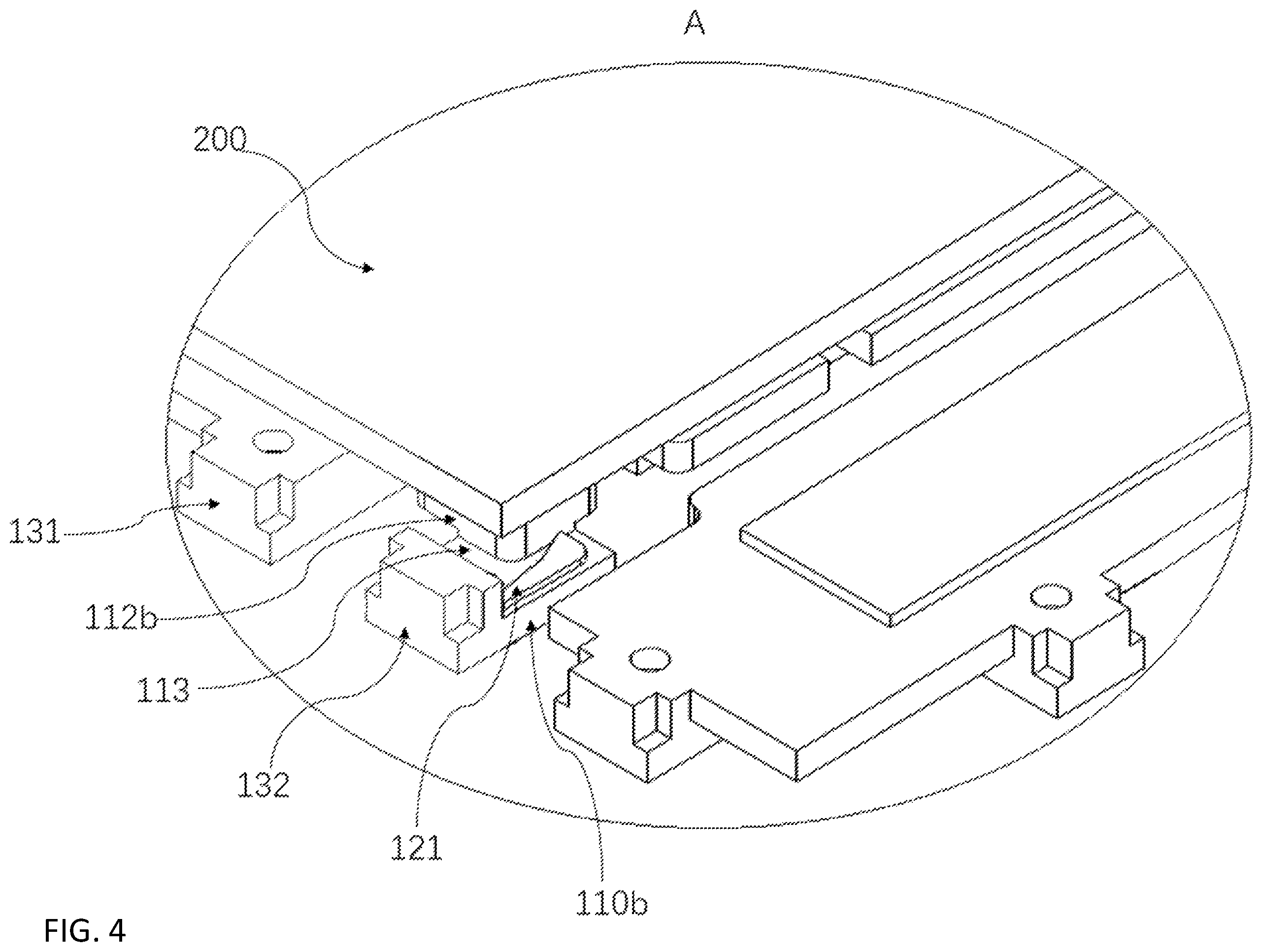 Patent US12610828 Figure 4 – Lead frame, packaging structure and packaging method