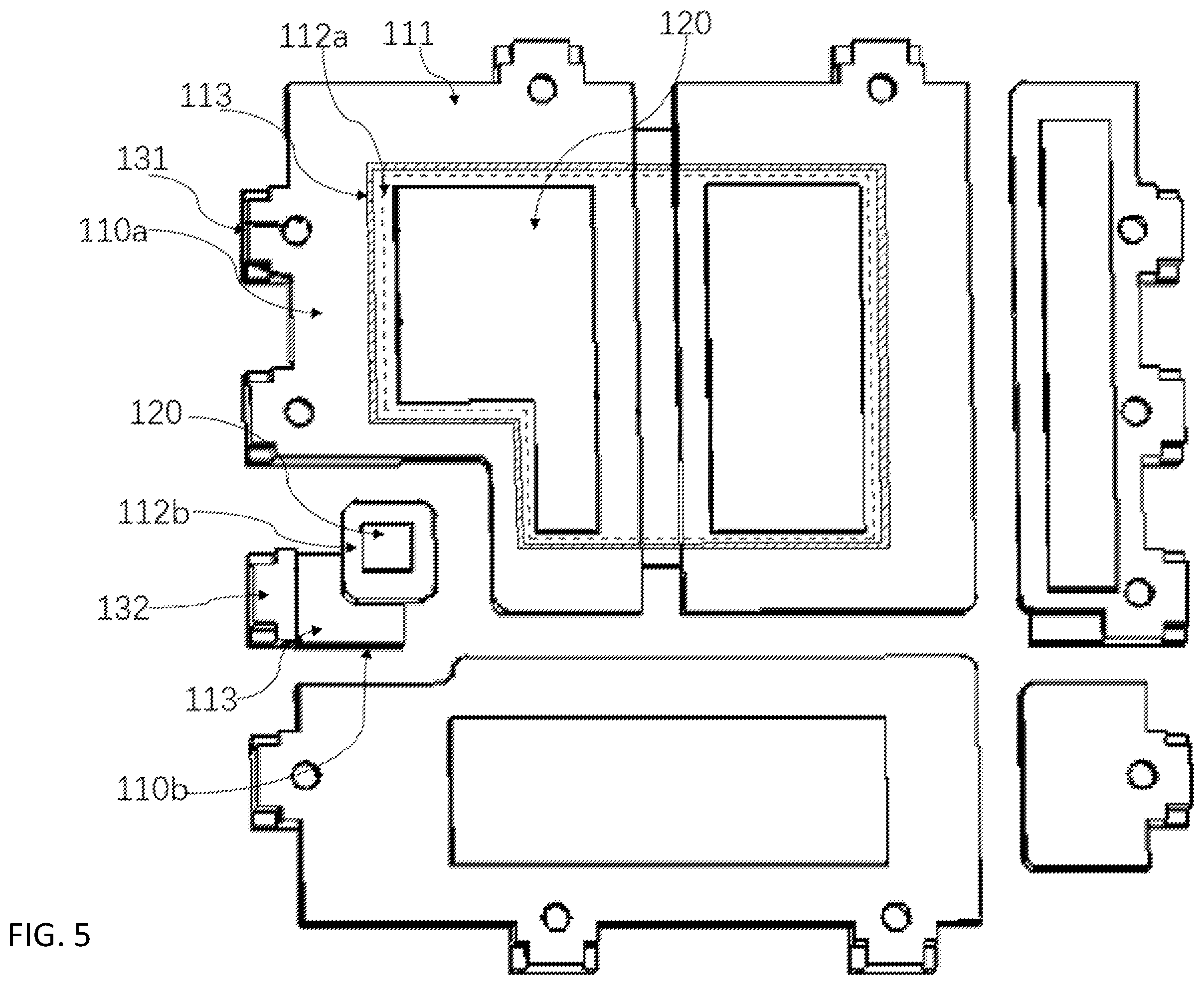 Patent US12610828 Figure 5 – Lead frame, packaging structure and packaging method