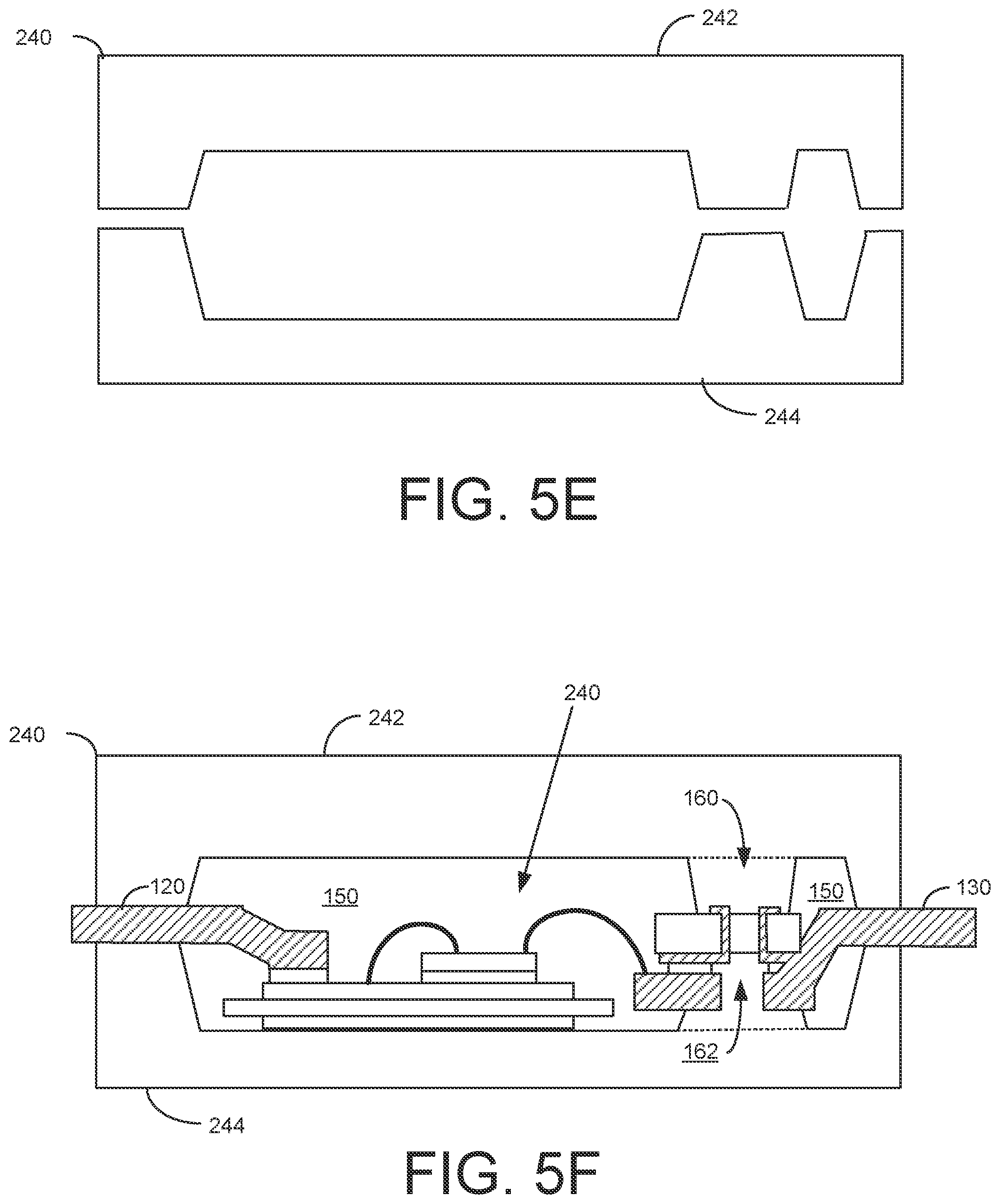 Patent US12610829 Figure 9 – Power module package with molded via and dual side press-fit pin