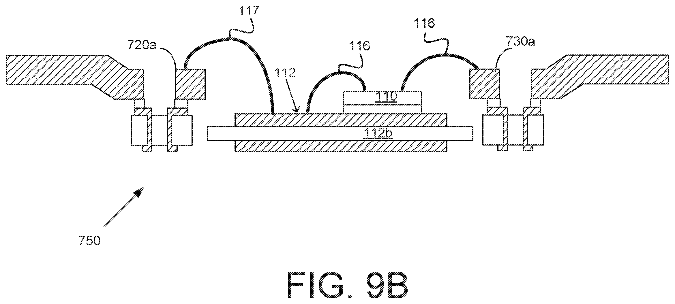 Patent US12610829 Figure 16 – Power module package with molded via and dual side press-fit pin