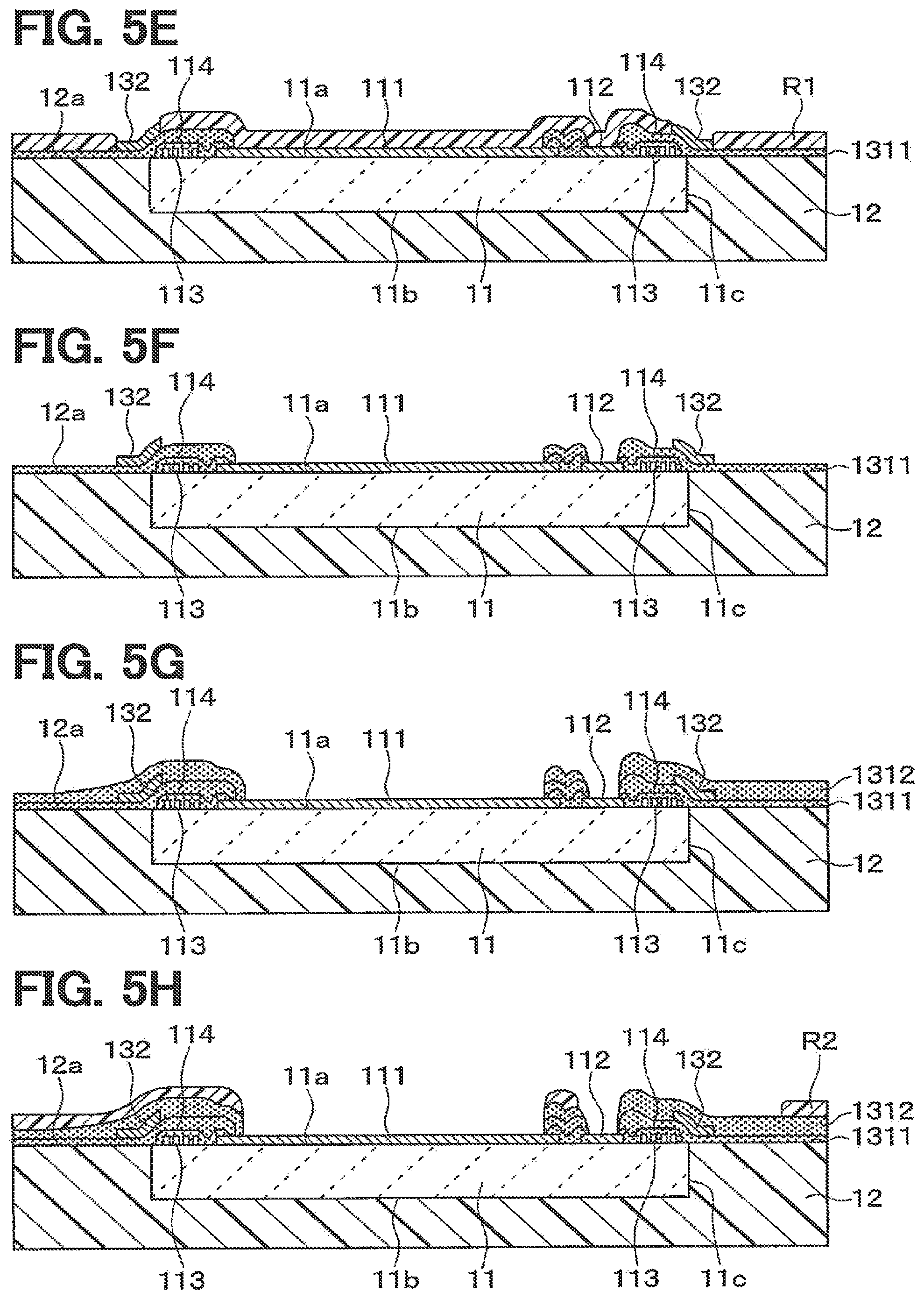 Patent US12610831 Figure 5 – Semiconductor device and semiconductor module