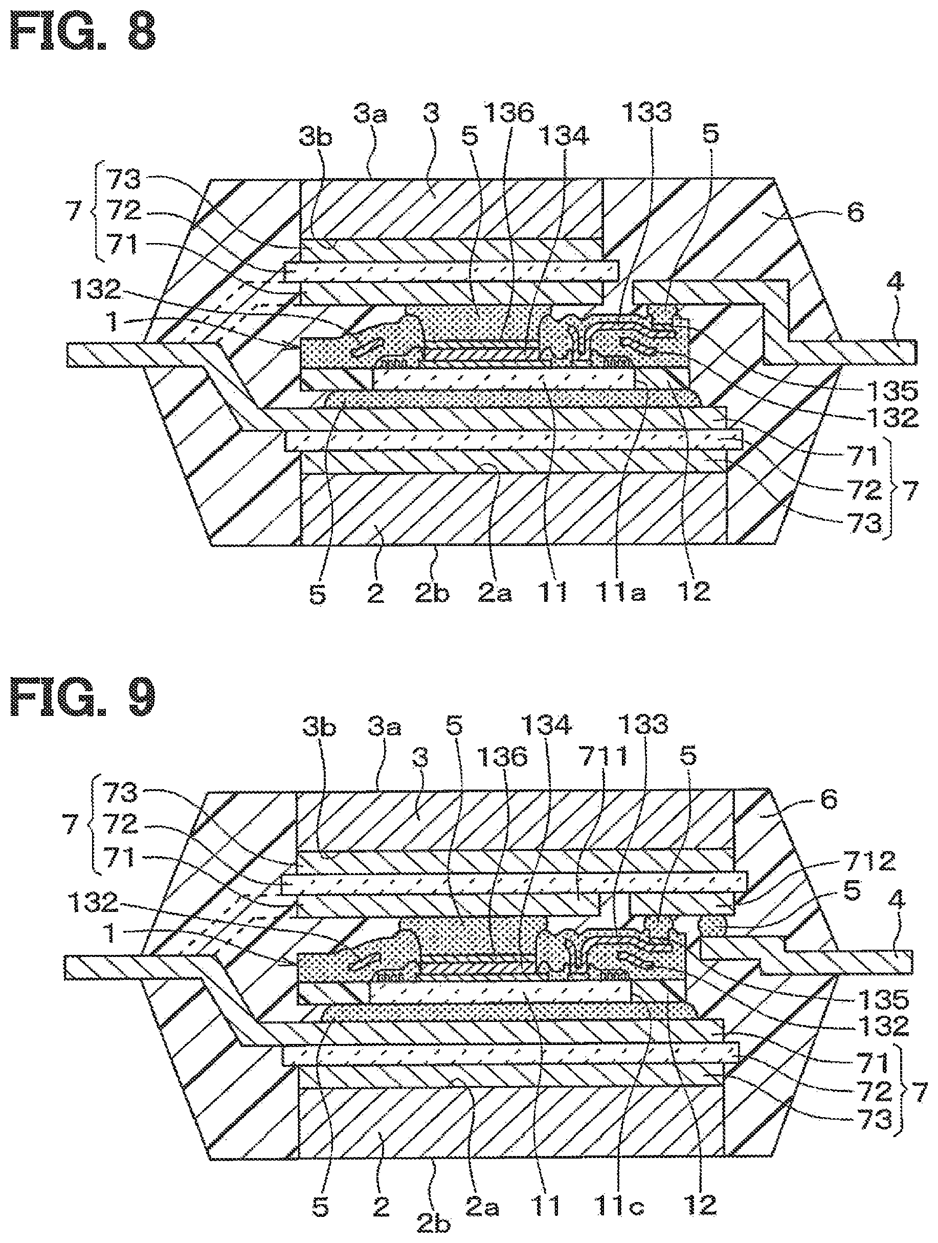 Patent US12610831 Figure 9 – Semiconductor device and semiconductor module