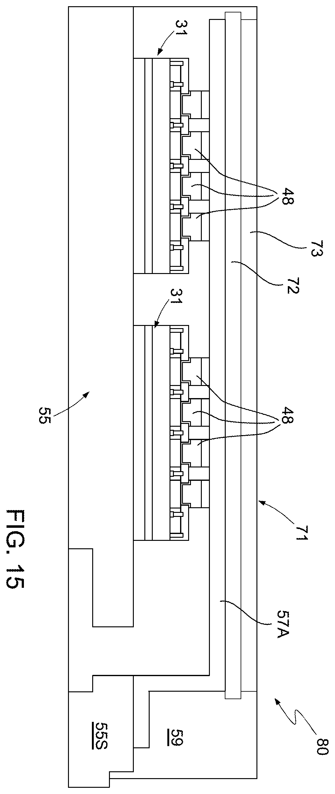 Patent US12610832 Figure 9 – Packaged high voltage MOSFET device with connection clip and manufacturing process thereof
