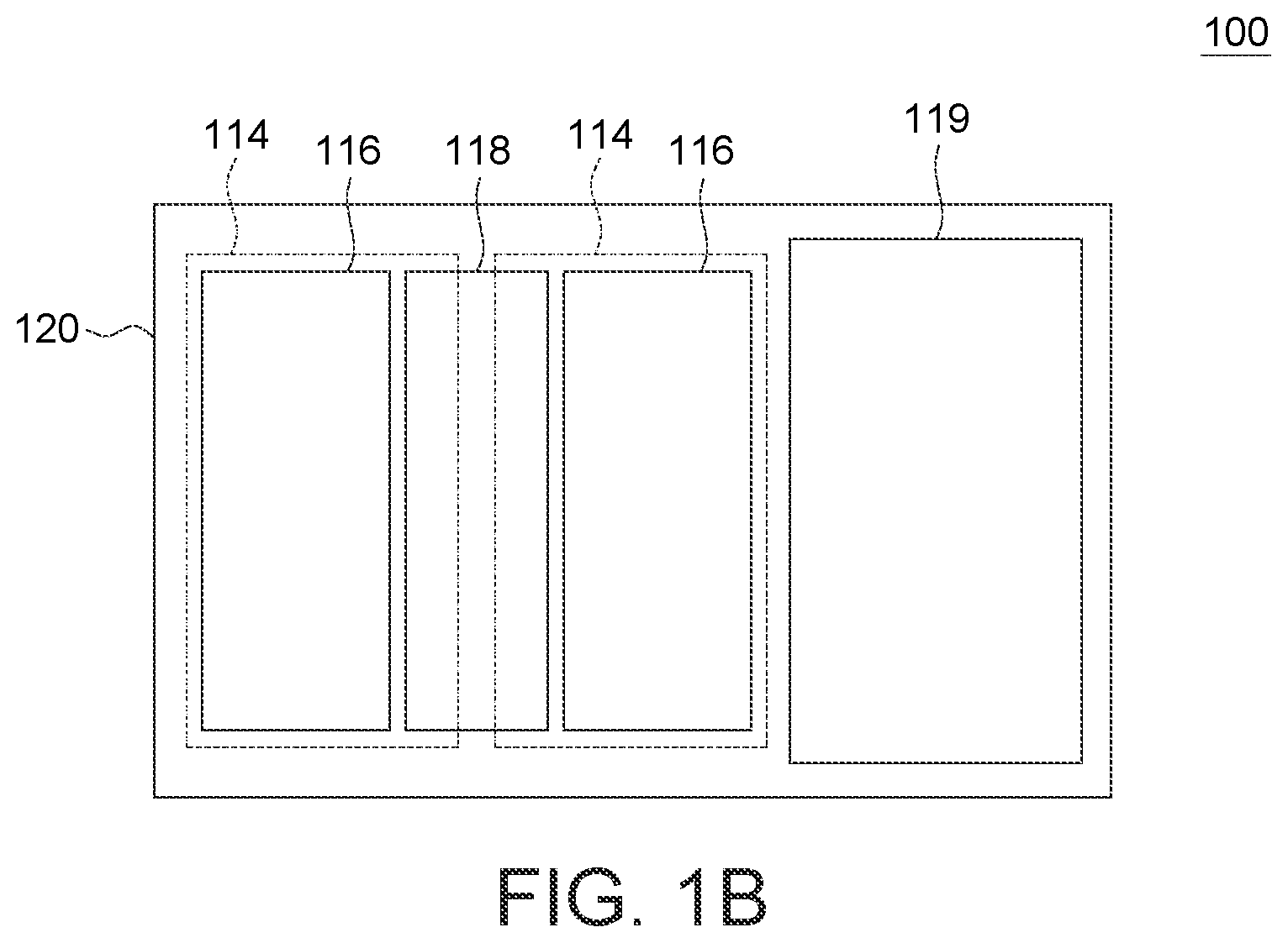 Patent US12610834 Figure 2 – Semiconductor device package structure and manufacturing method thereof