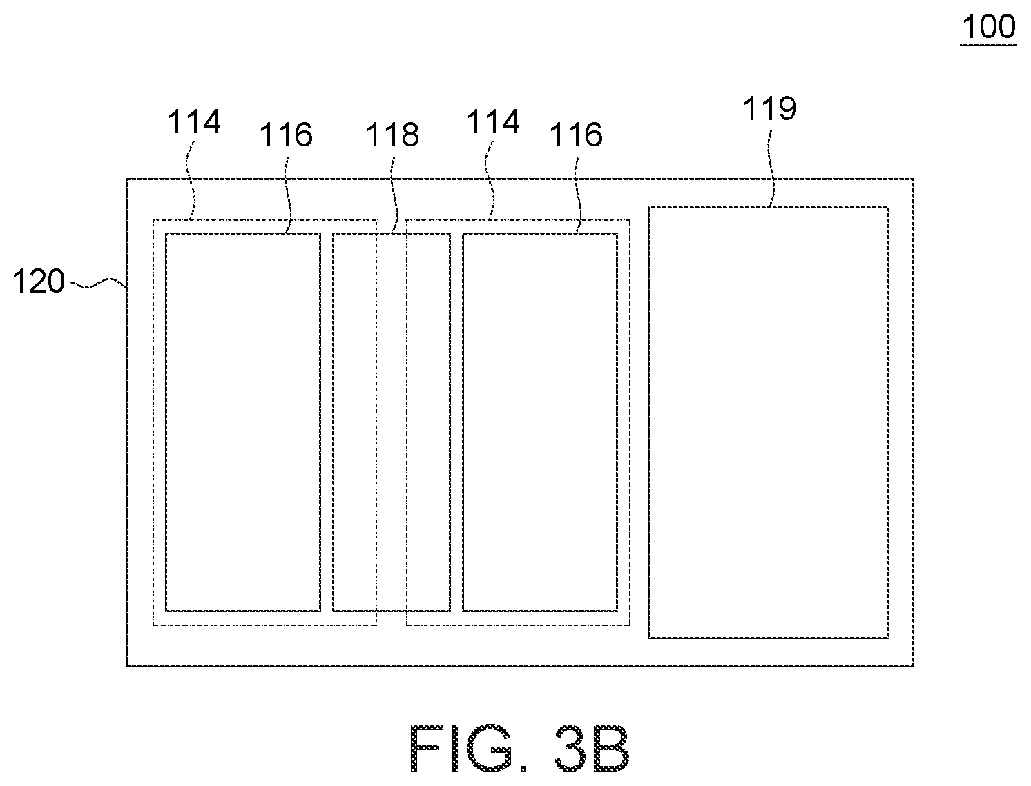 Patent US12610834 Figure 6 – Semiconductor device package structure and manufacturing method thereof
