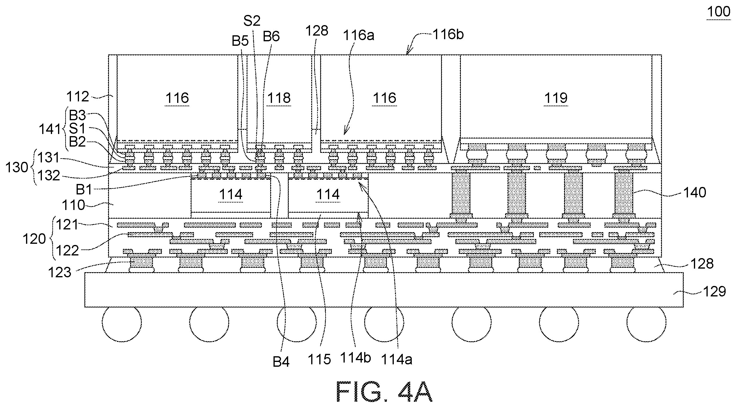 Patent US12610834 Figure 7 – Semiconductor device package structure and manufacturing method thereof