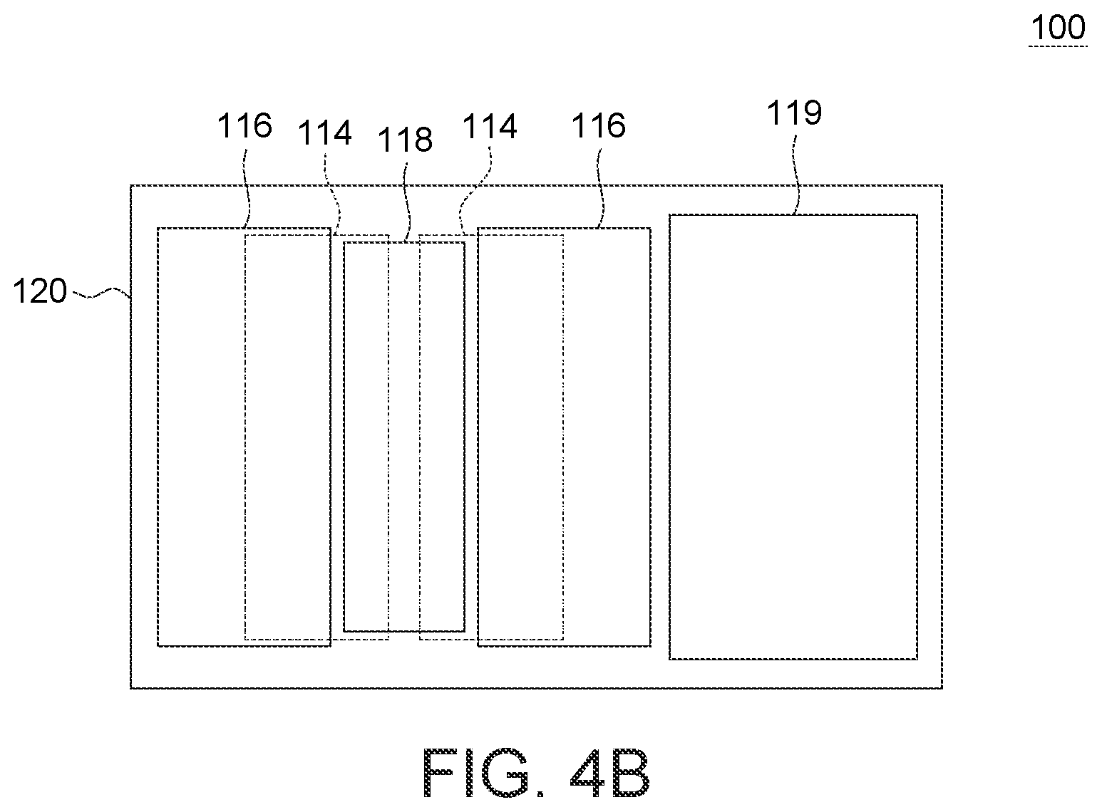 Patent US12610834 Figure 8 – Semiconductor device package structure and manufacturing method thereof