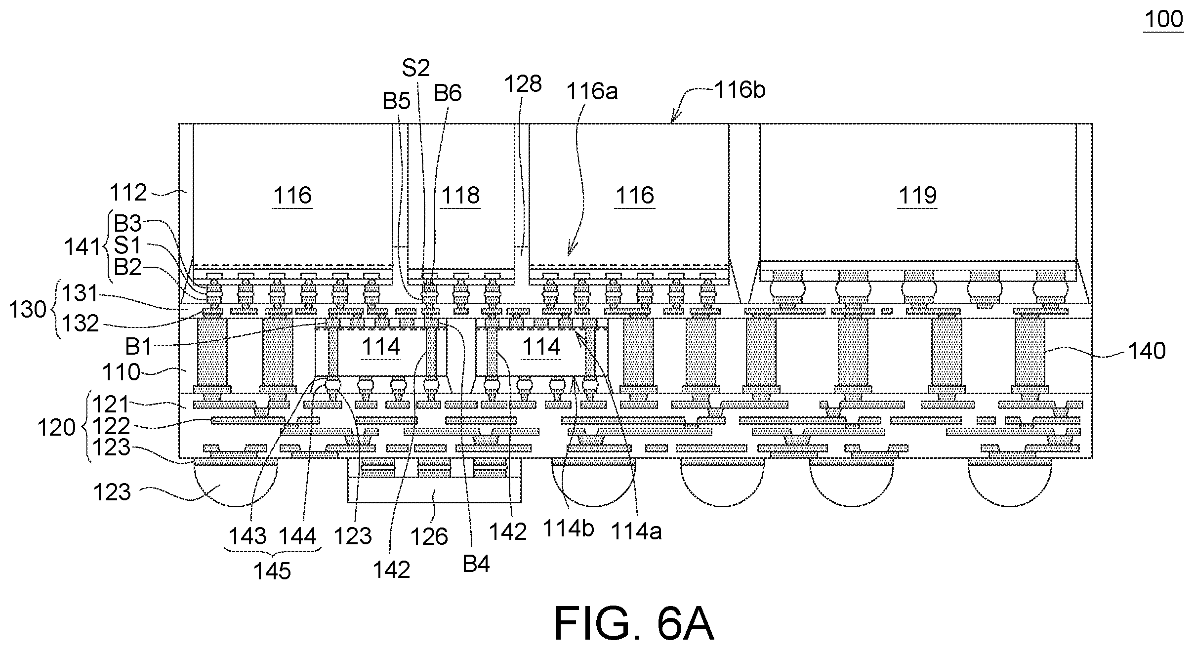 Patent US12610834 Figure 11 – Semiconductor device package structure and manufacturing method thereof