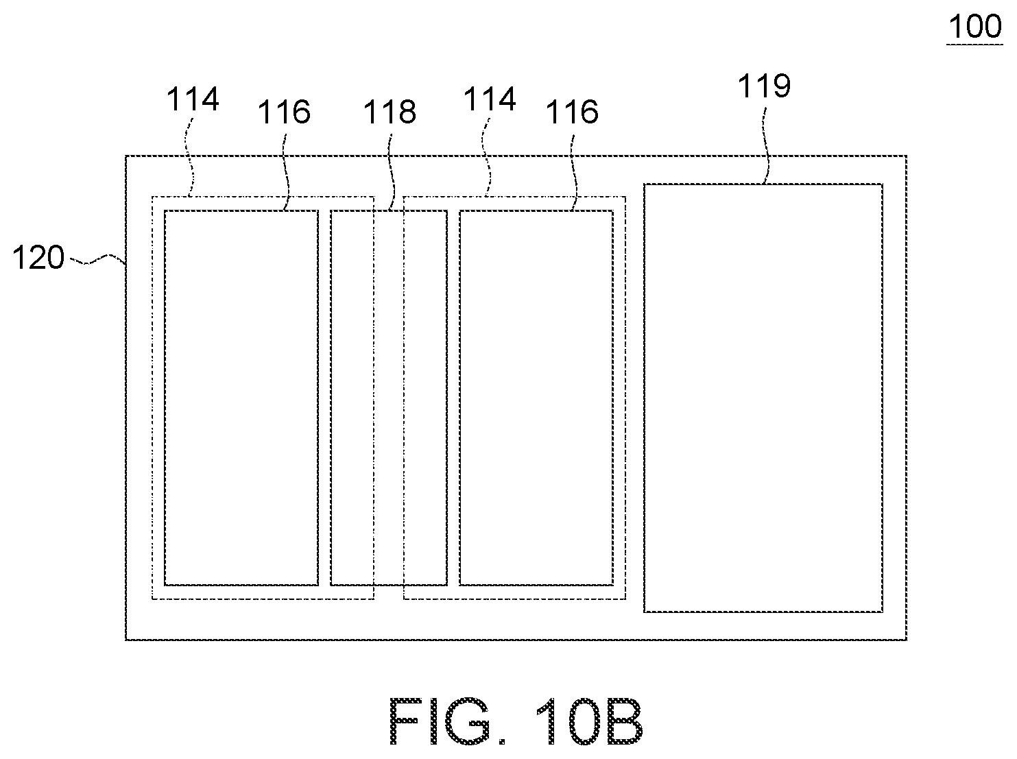 Patent US12610834 Figure 20 – Semiconductor device package structure and manufacturing method thereof