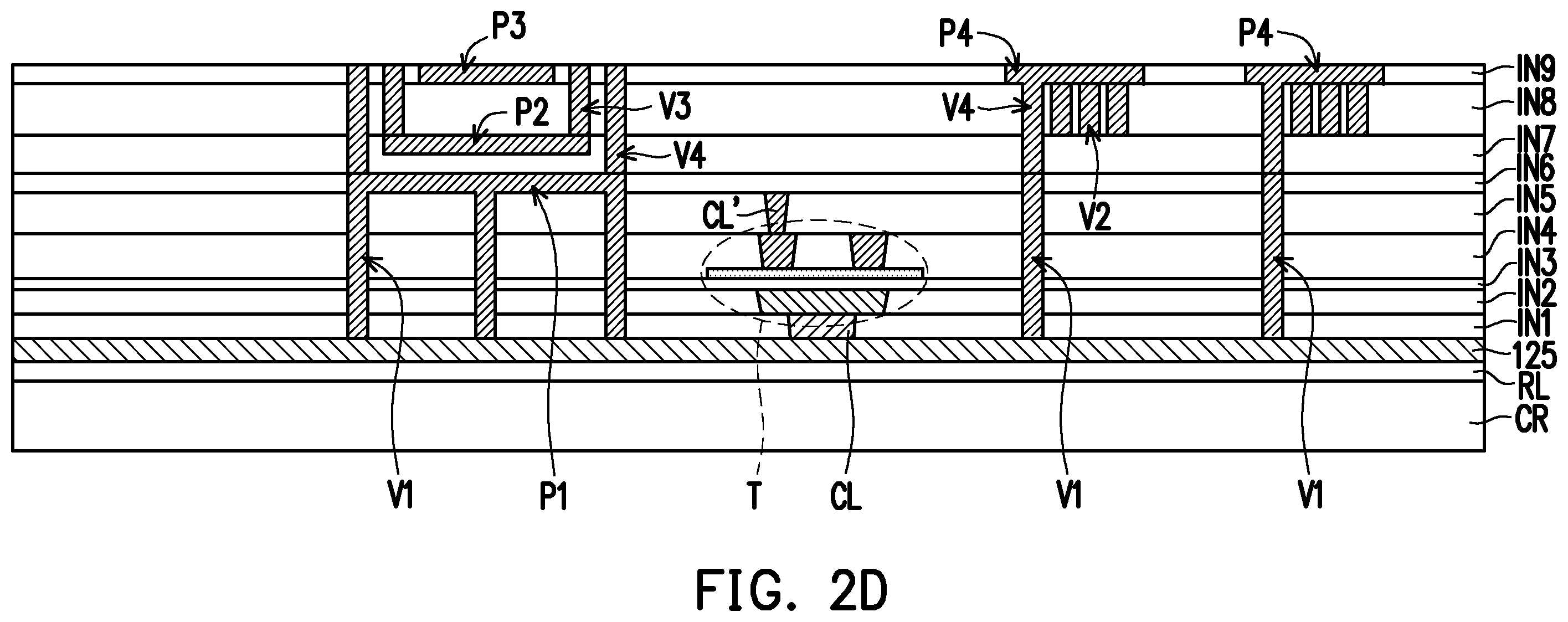 Patent US12610835 Figure 5 – Interposer substrate, package structure and manufacturing method of package structure