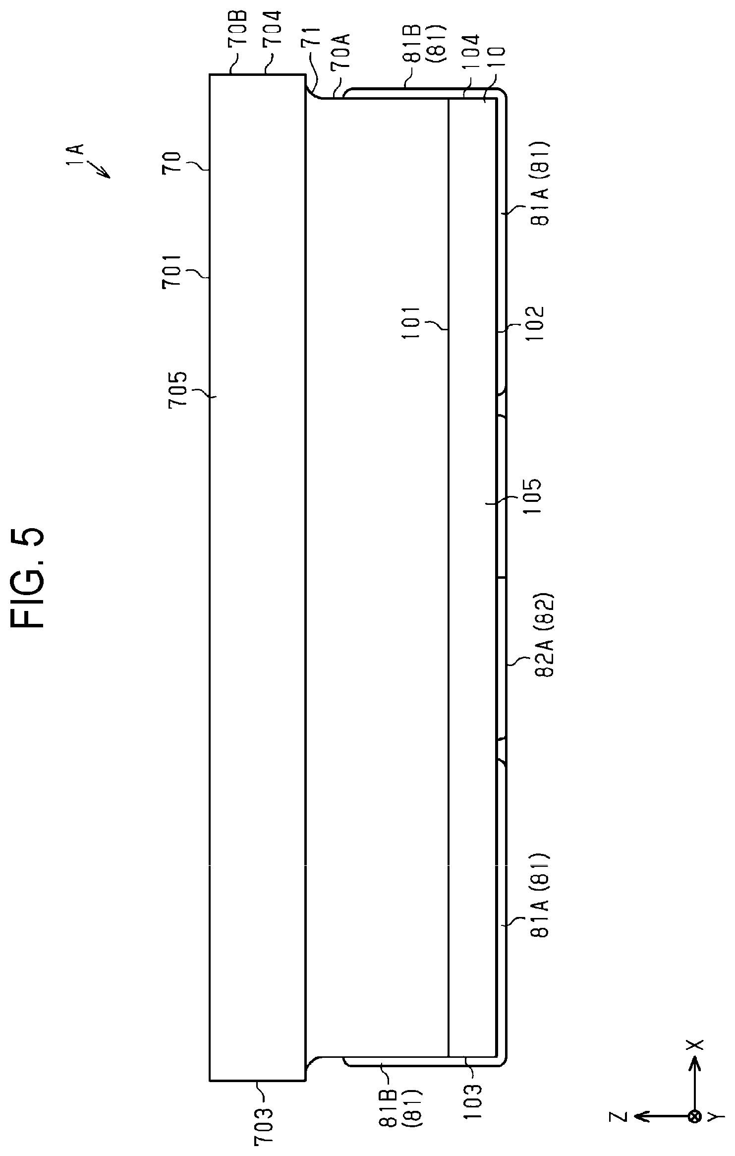 Patent US12610836 Figure 5 – Semiconductor device