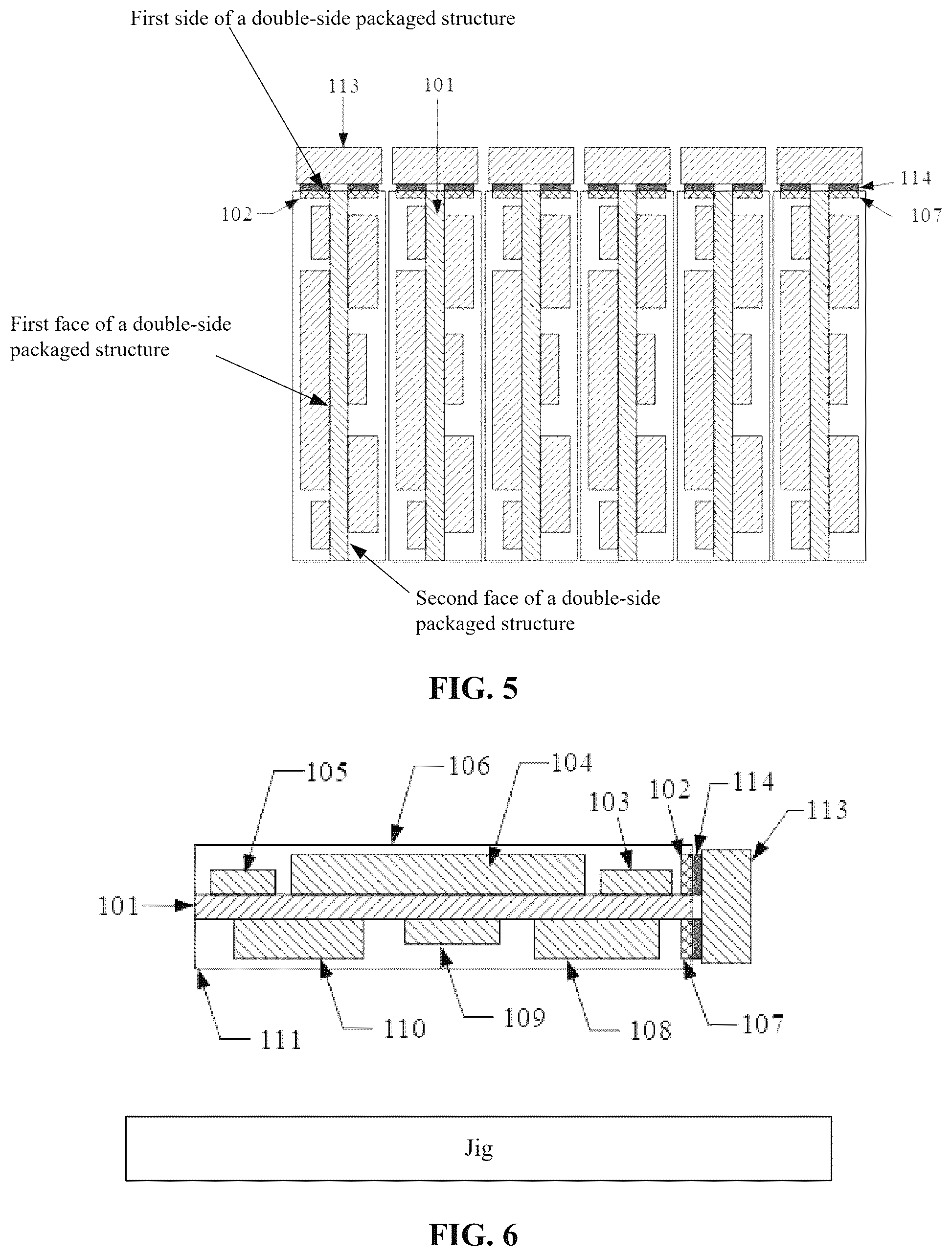 Patent US12610837 Figure 3 – Laterally mounted and packaged structure and manufacturing method thereof