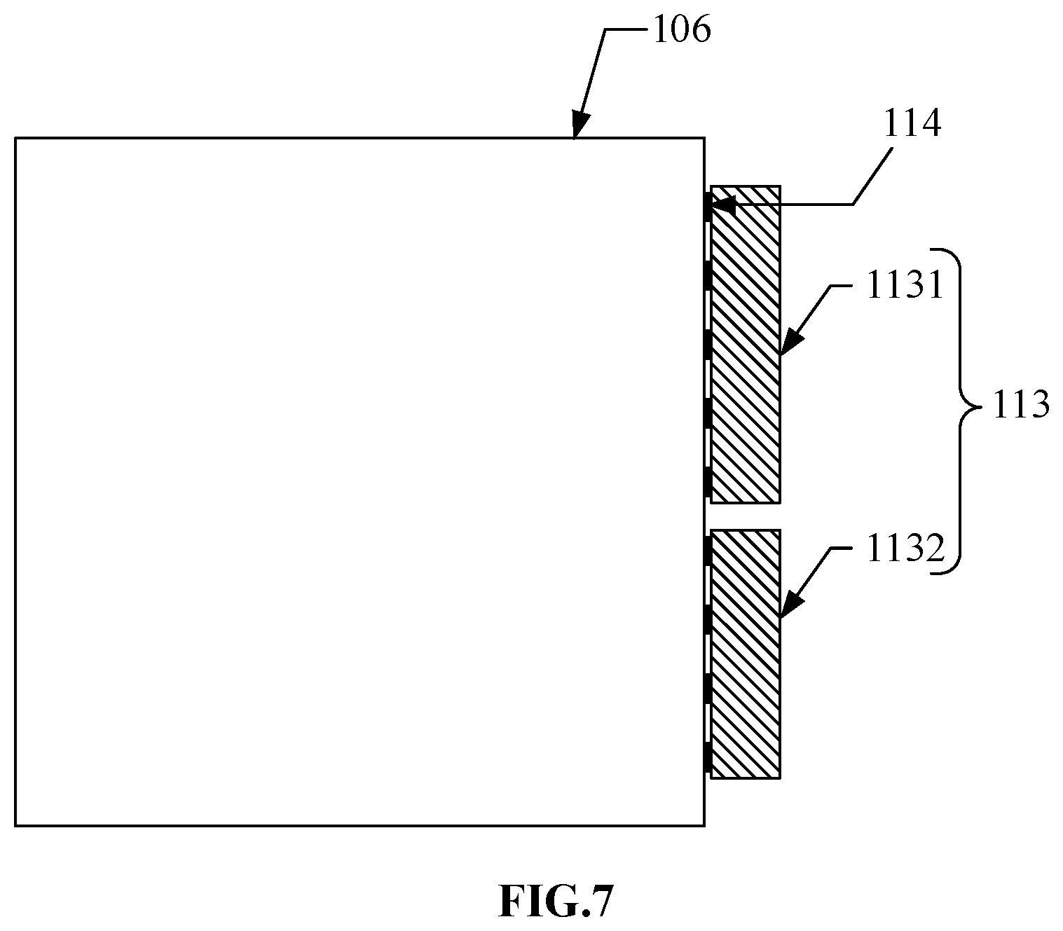 Patent US12610837 Figure 4 – Laterally mounted and packaged structure and manufacturing method thereof