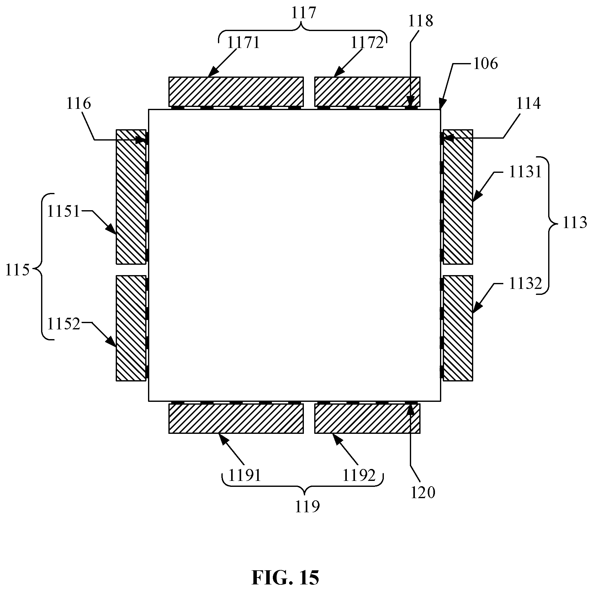 Patent US12610837 Figure 10 – Laterally mounted and packaged structure and manufacturing method thereof