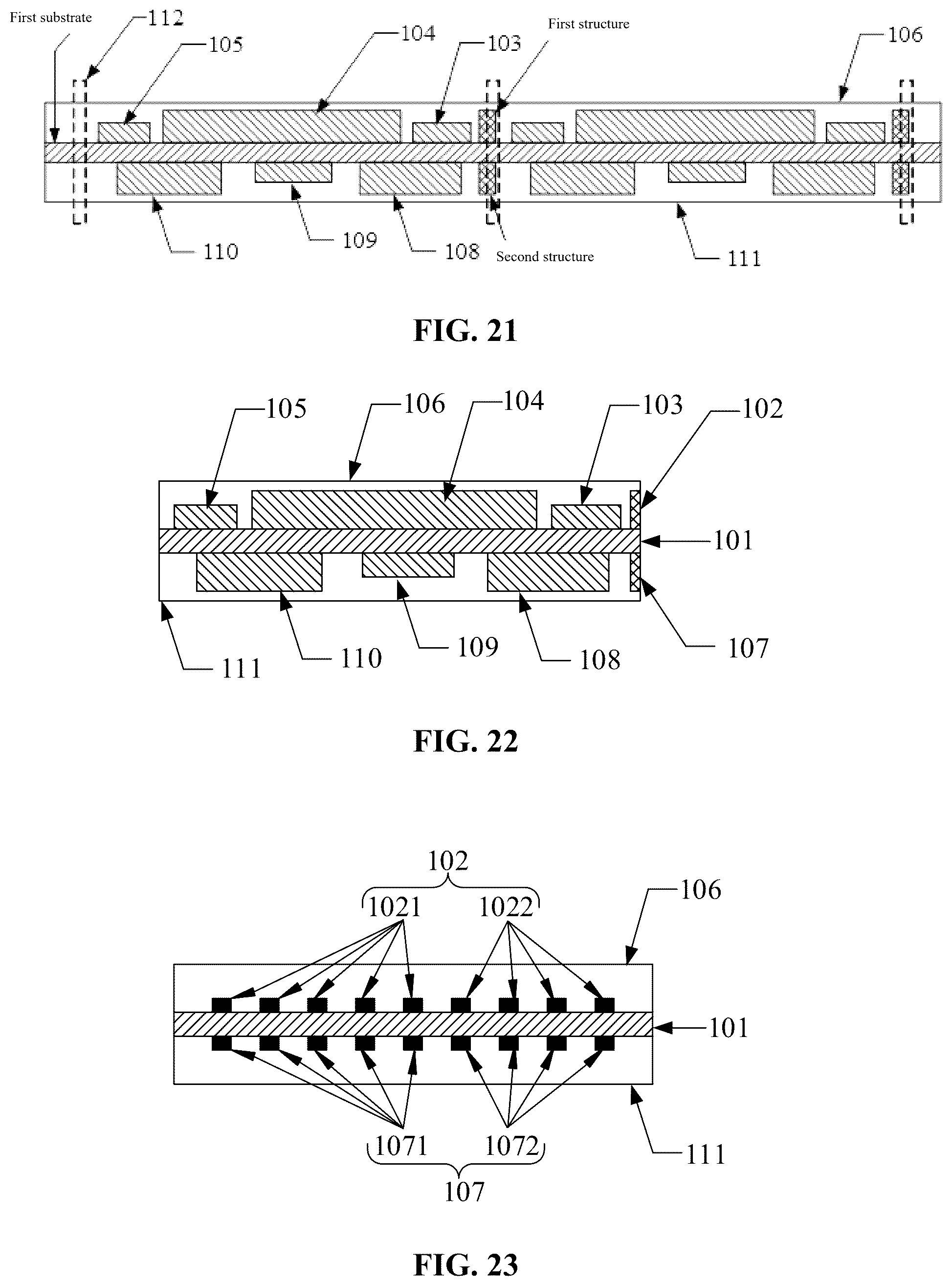 Patent US12610837 Figure 13 – Laterally mounted and packaged structure and manufacturing method thereof