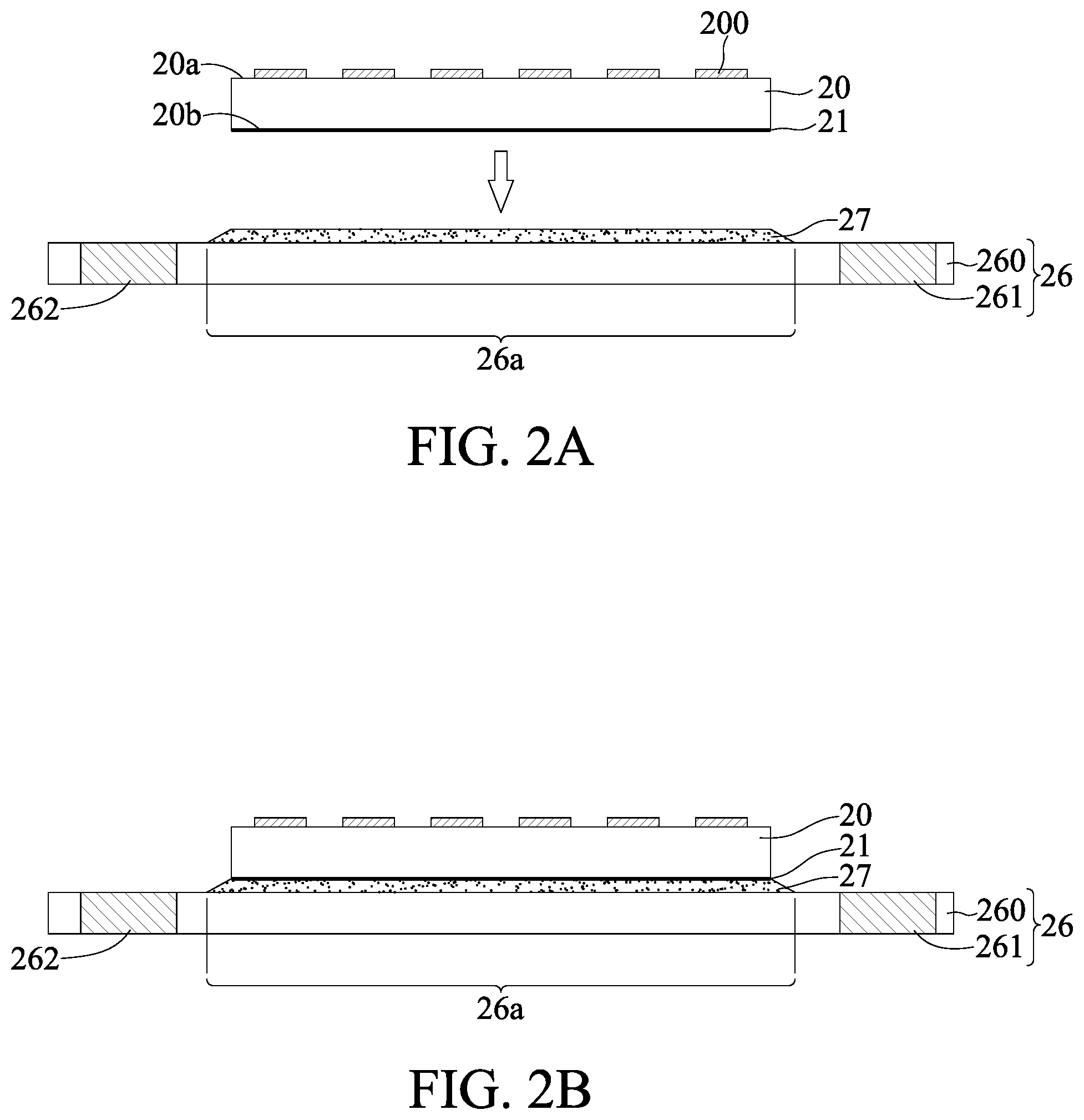 Patent US12610838 Figure 2 – Component-embedded packaging structure