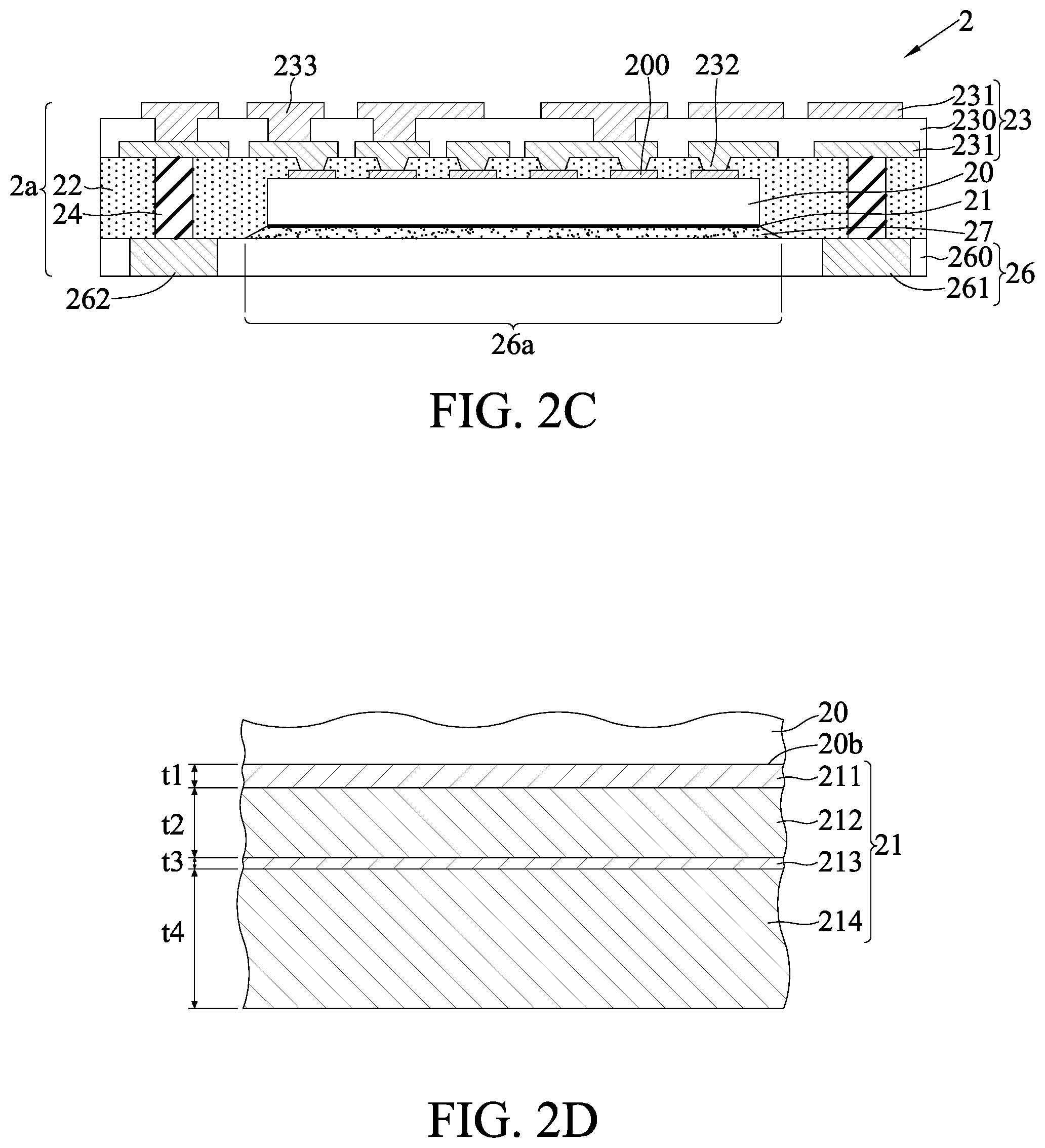 Patent US12610838 Figure 3 – Component-embedded packaging structure