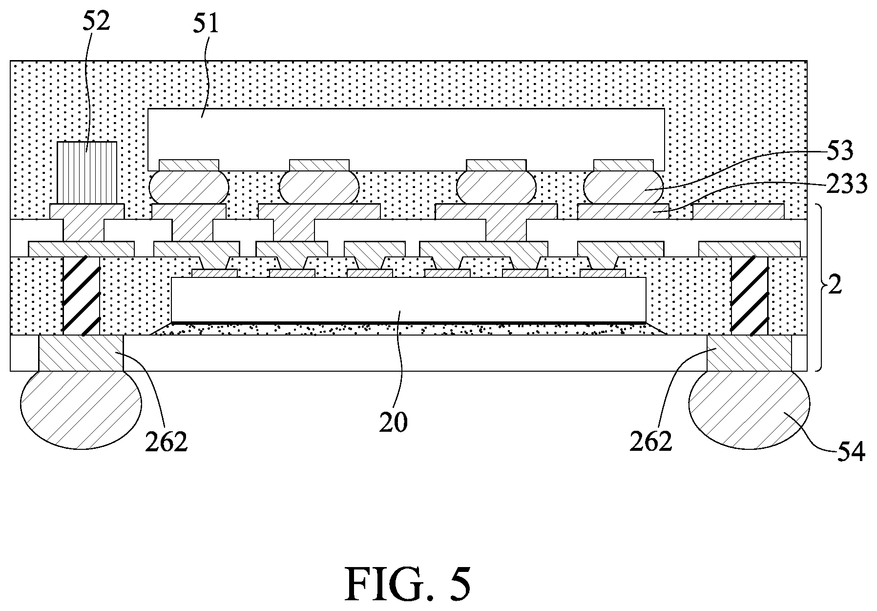 Patent US12610838 Figure 7 – Component-embedded packaging structure