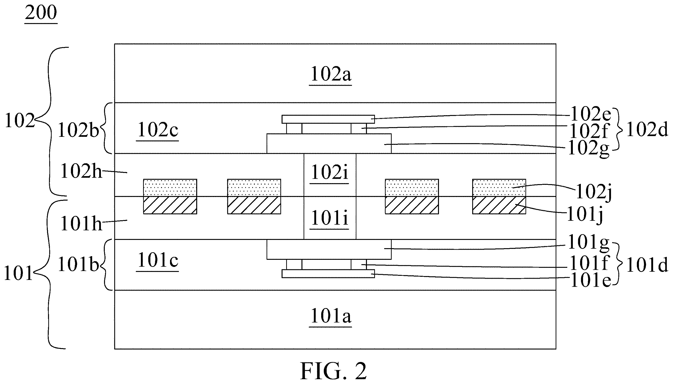 Patent US12610843 Figure 2 – Semiconductor structure having dummy conductive member and manufacturing method thereof