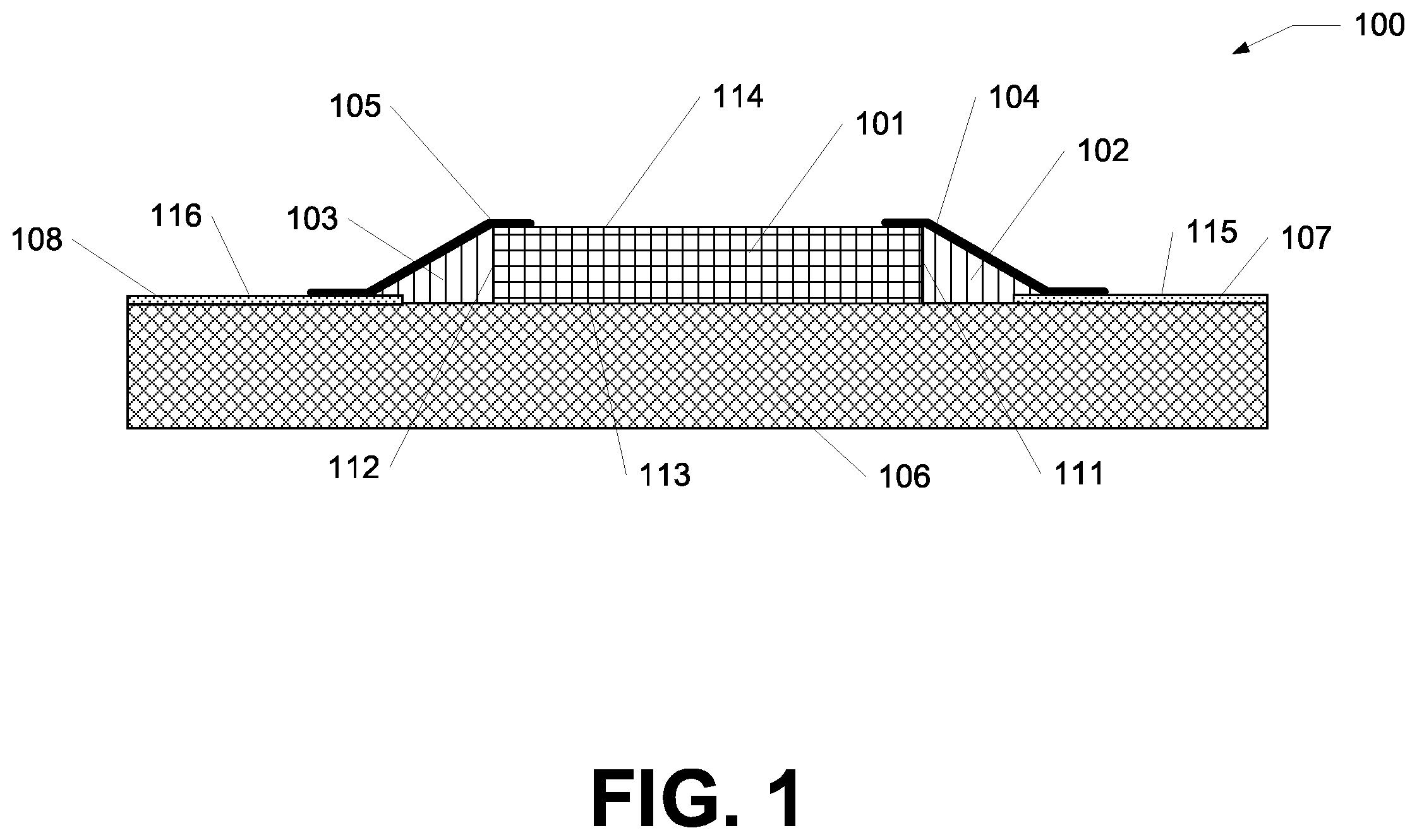 Patent US12610844 Figure 1 – Systems and methods for additive connections in integrated circuits