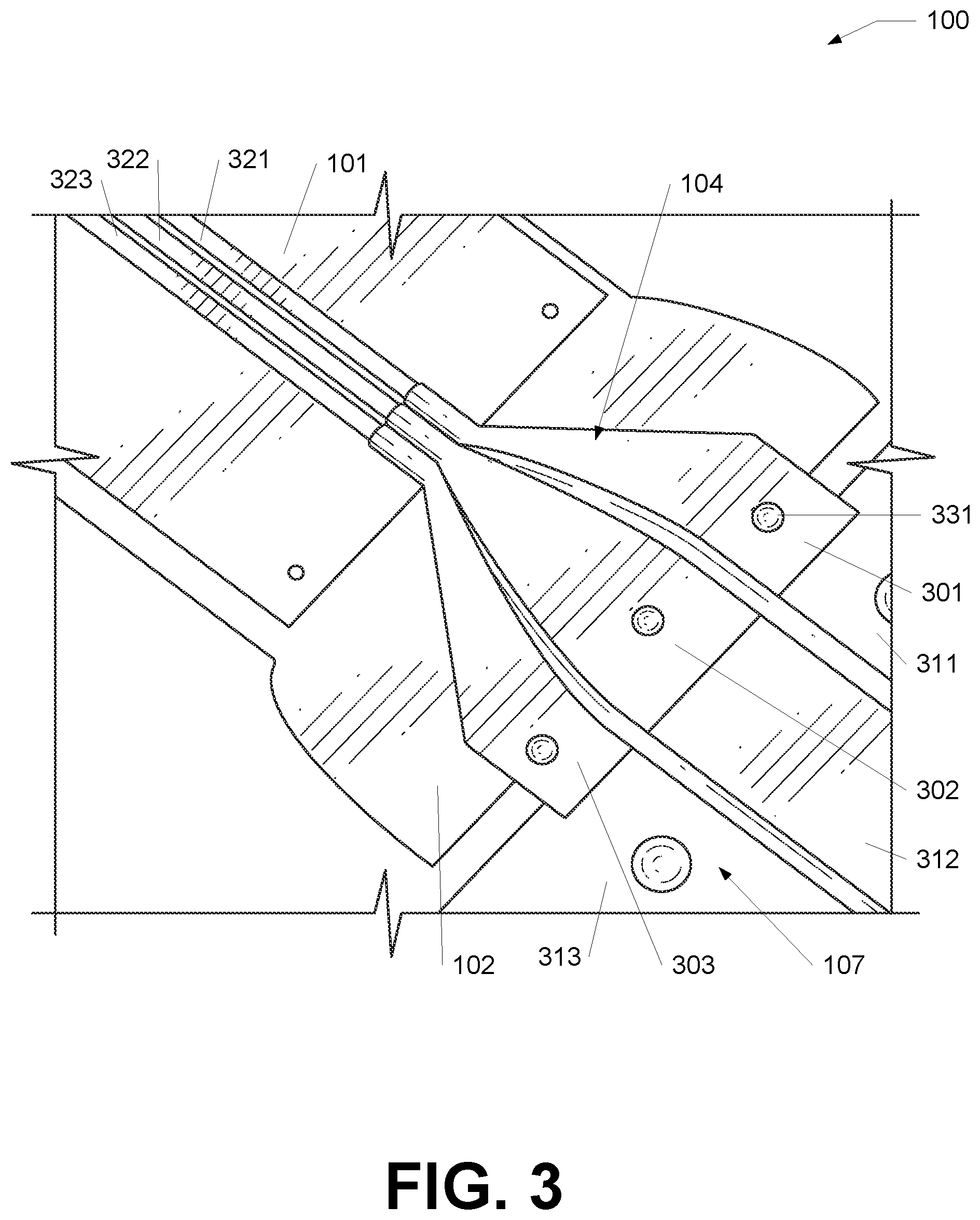 Patent US12610844 Figure 3 – Systems and methods for additive connections in integrated circuits