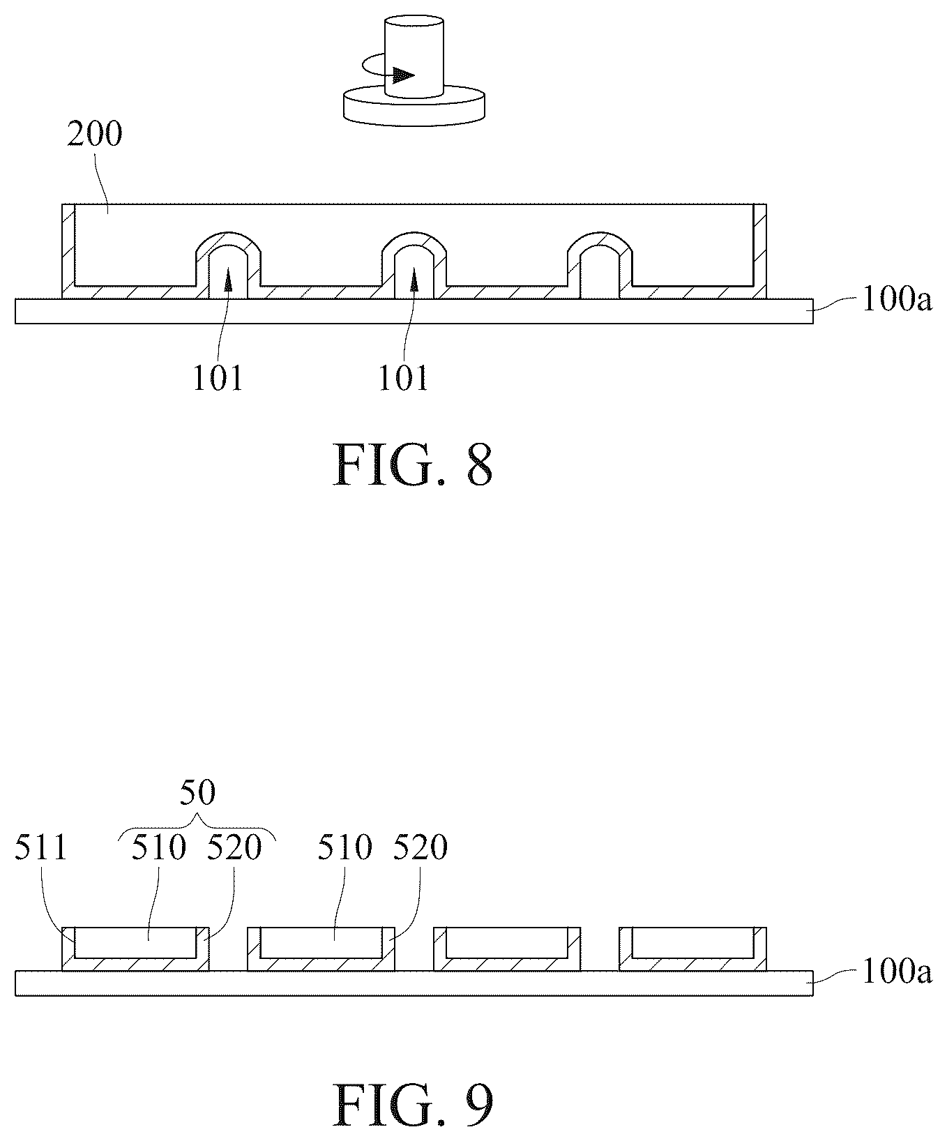 Patent US12610849 Figure 5 – Semiconductor packaging structure