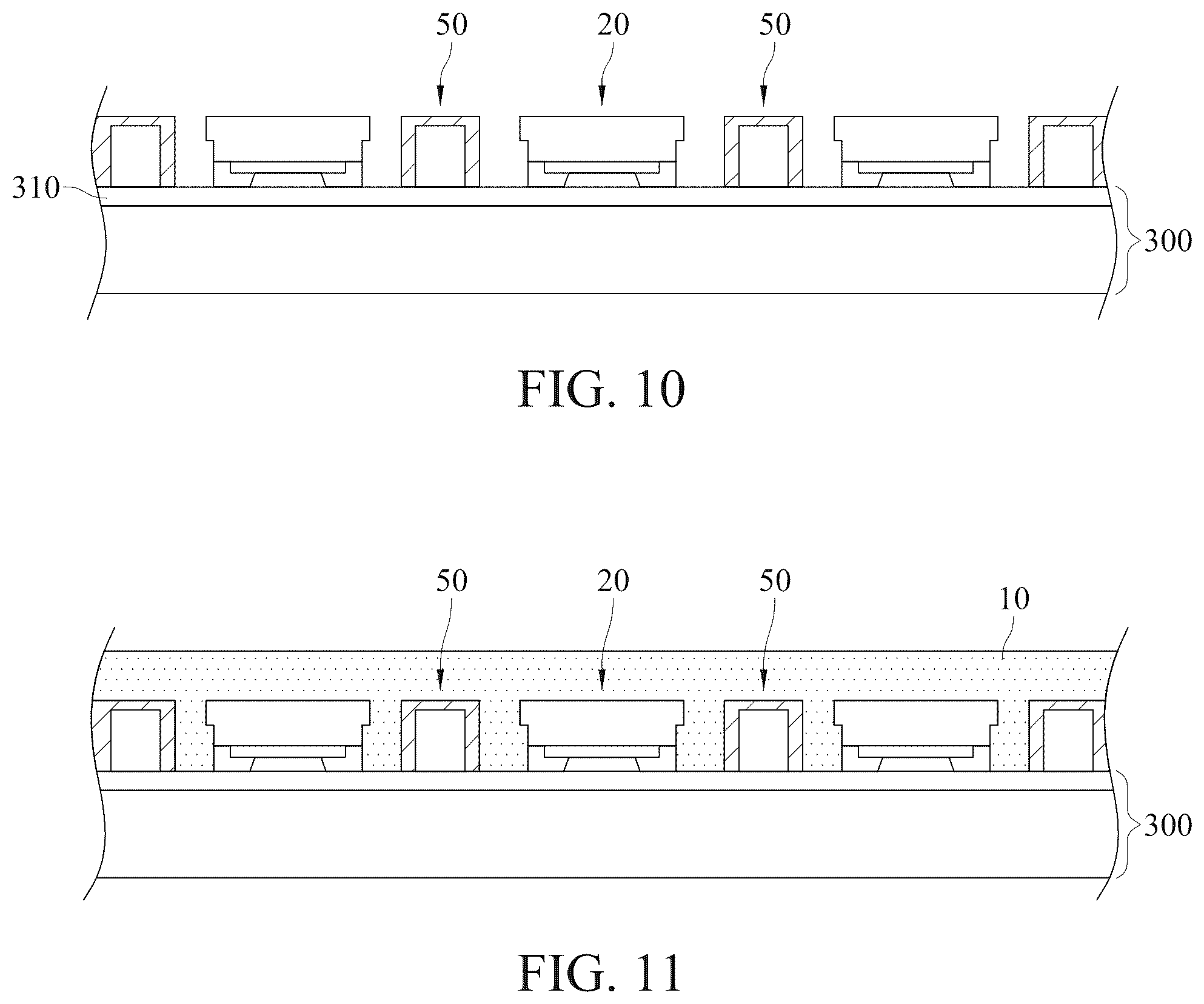 Patent US12610849 Figure 6 – Semiconductor packaging structure