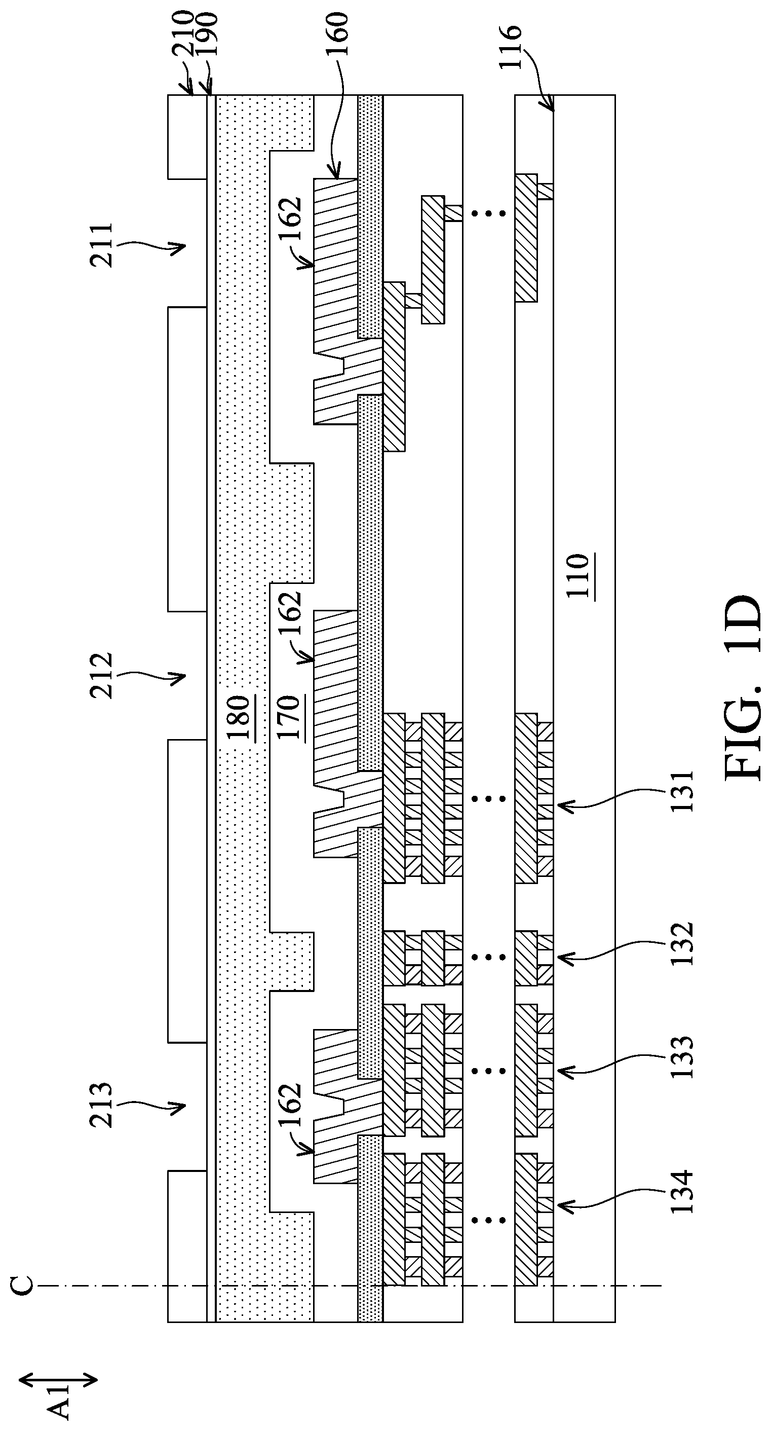 Patent US12610854 Figure 5 – Semiconductor device structure with bonding pad and method for forming the same