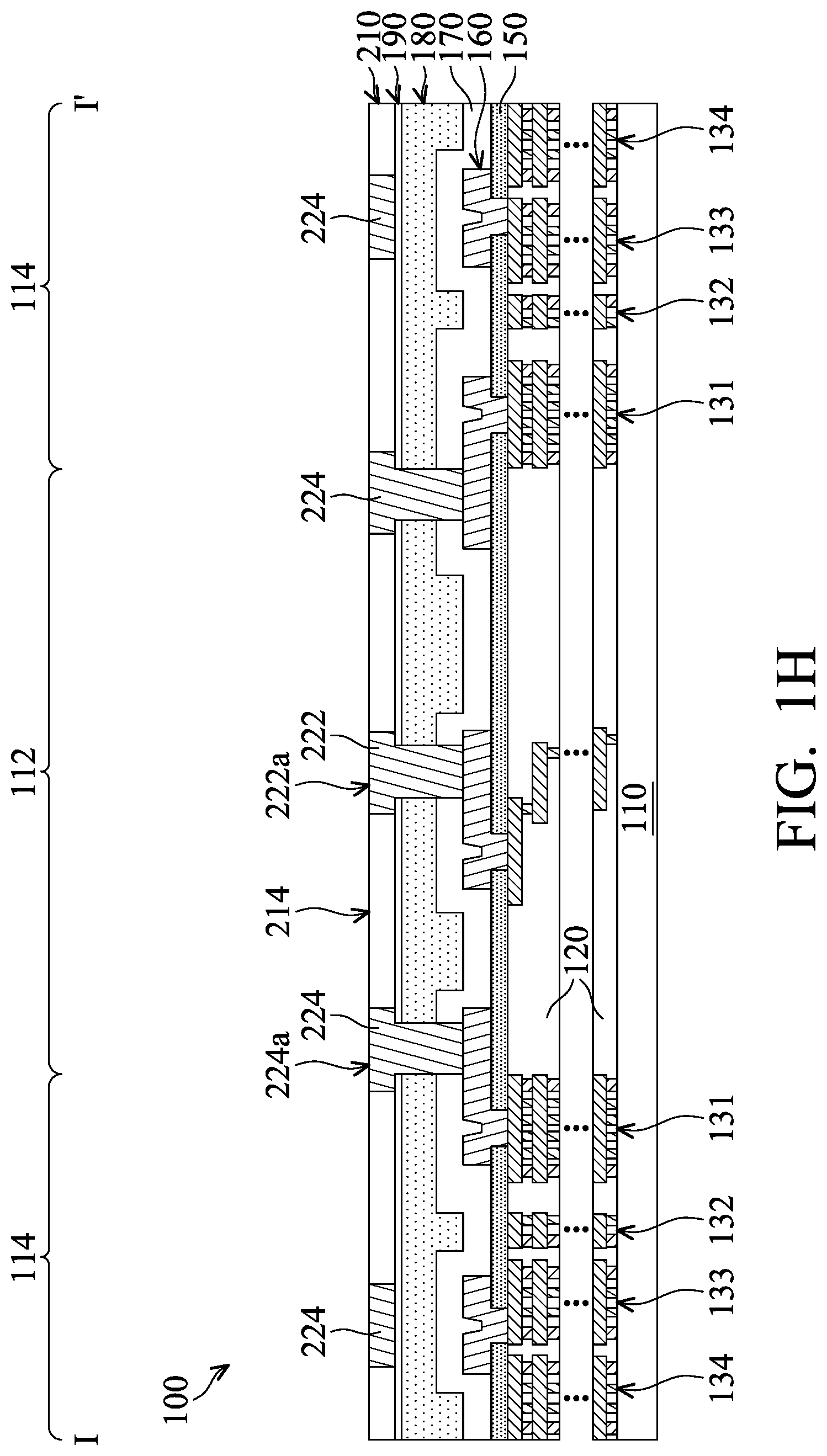 Patent US12610854 Figure 9 – Semiconductor device structure with bonding pad and method for forming the same