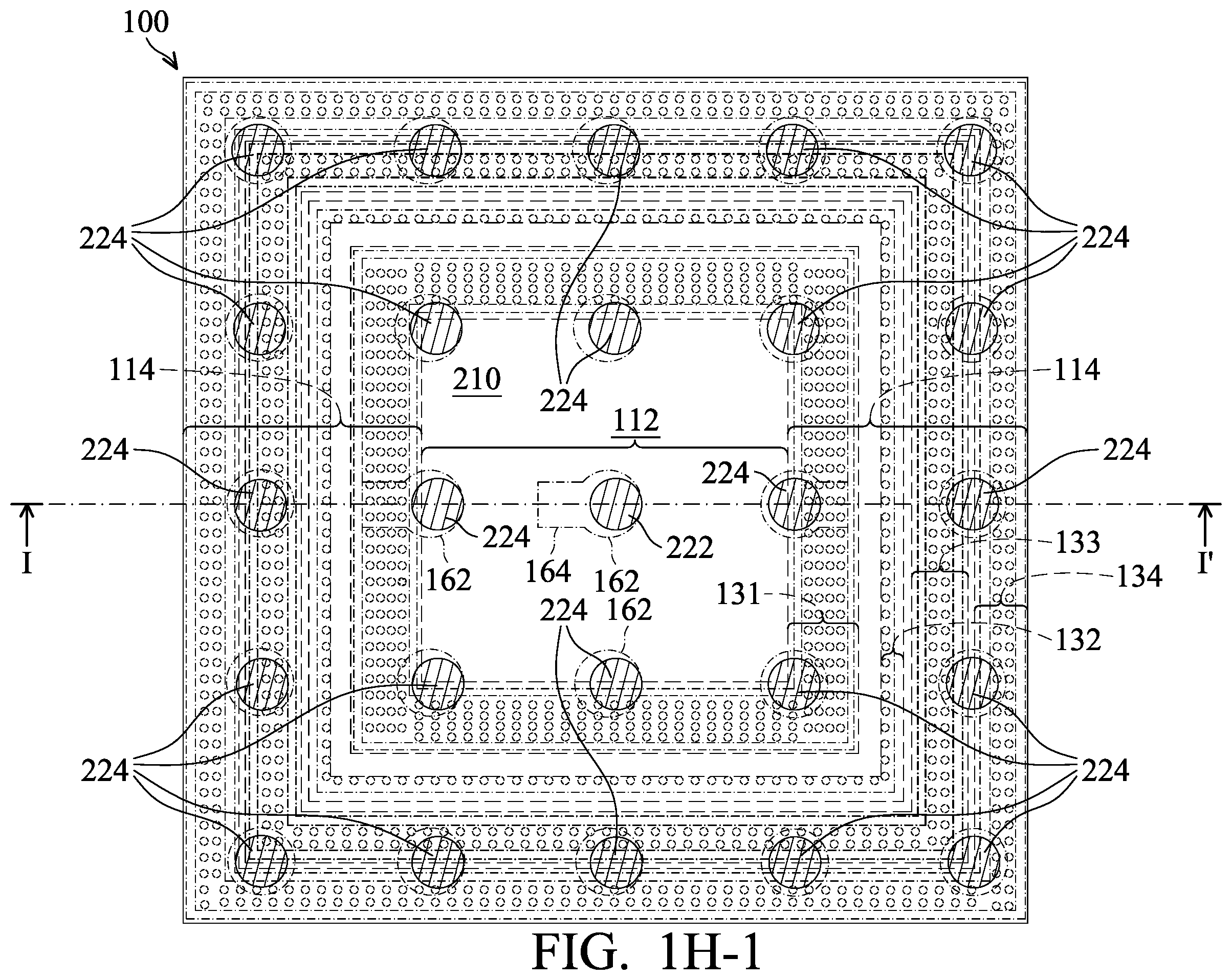 Patent US12610854 Figure 10 – Semiconductor device structure with bonding pad and method for forming the same