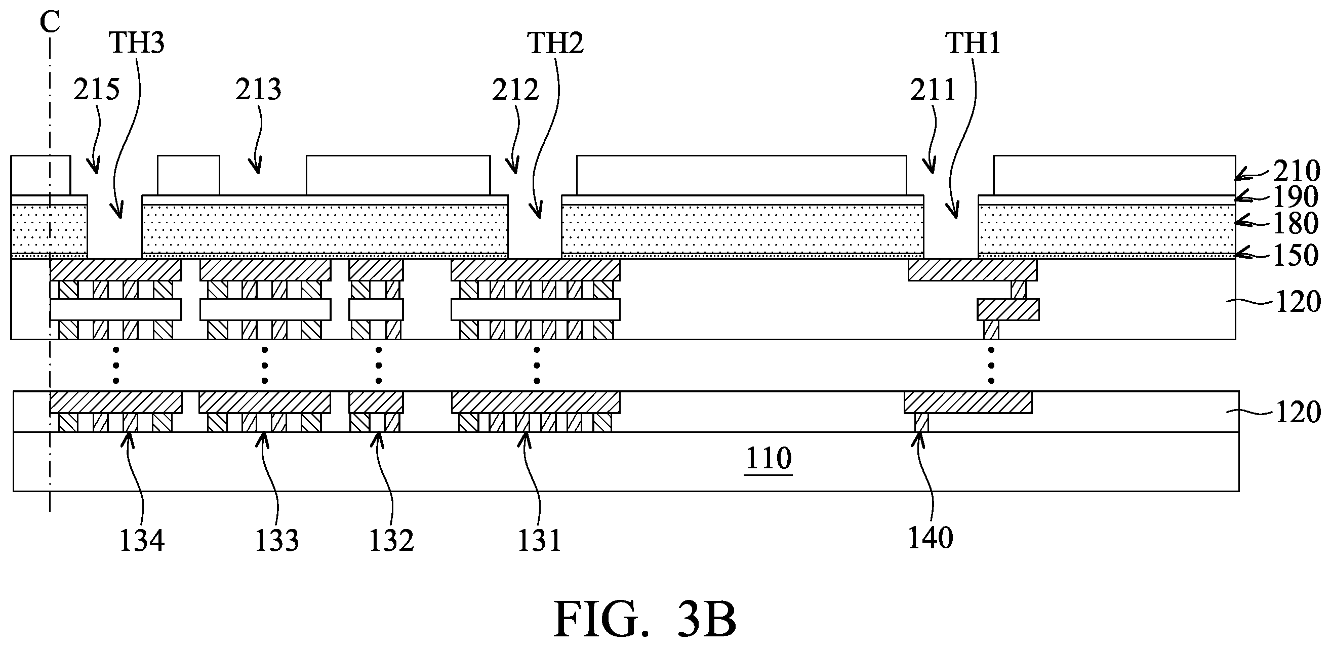 Patent US12610854 Figure 14 – Semiconductor device structure with bonding pad and method for forming the same