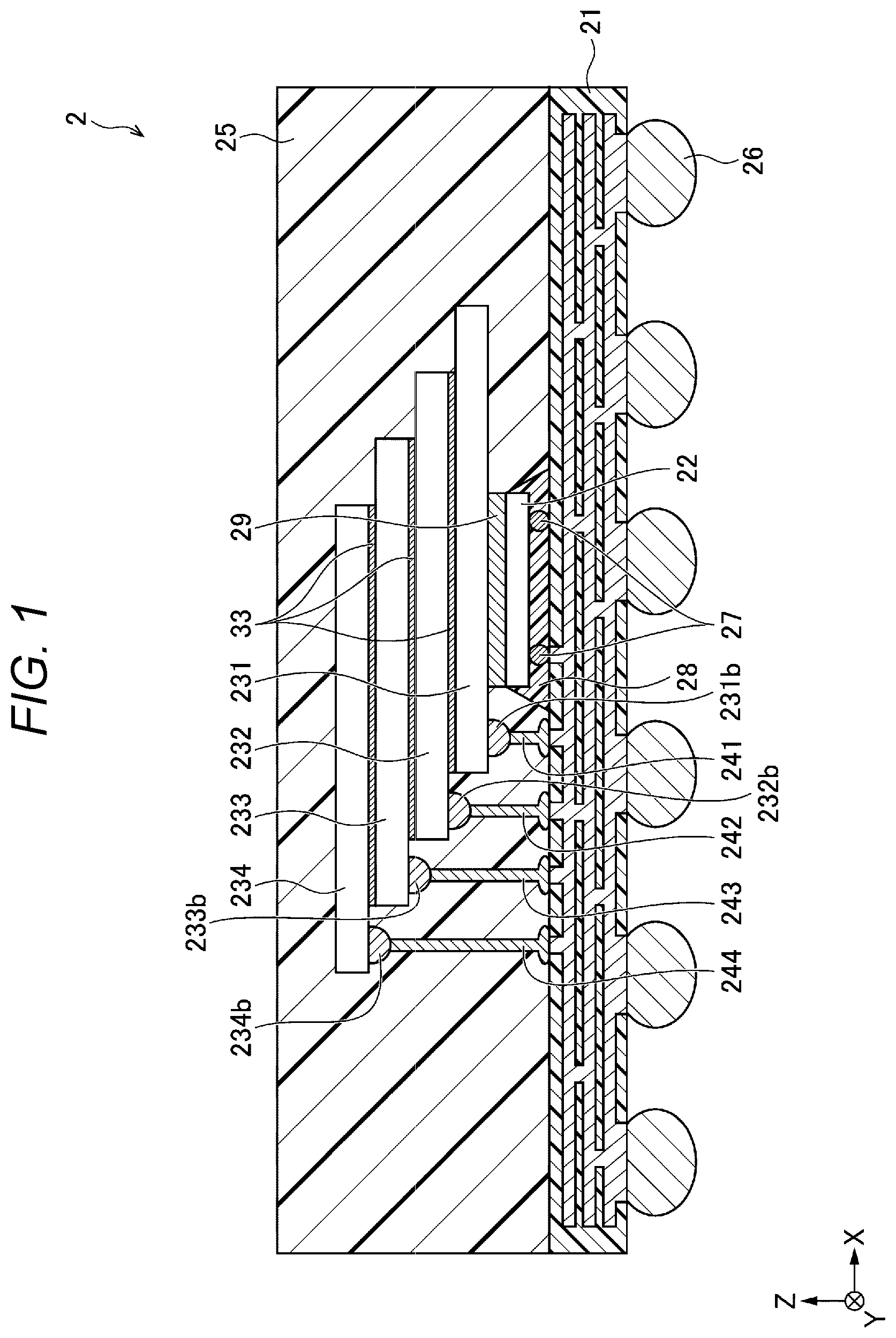 Patent US12610856 Figure 1 – Semiconductor device and method for manufacturing semiconductor device