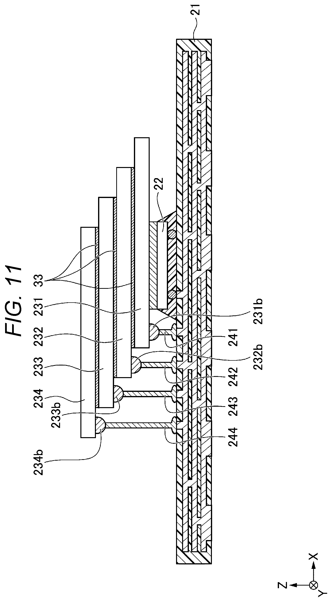 Patent US12610856 Figure 9 – Semiconductor device and method for manufacturing semiconductor device