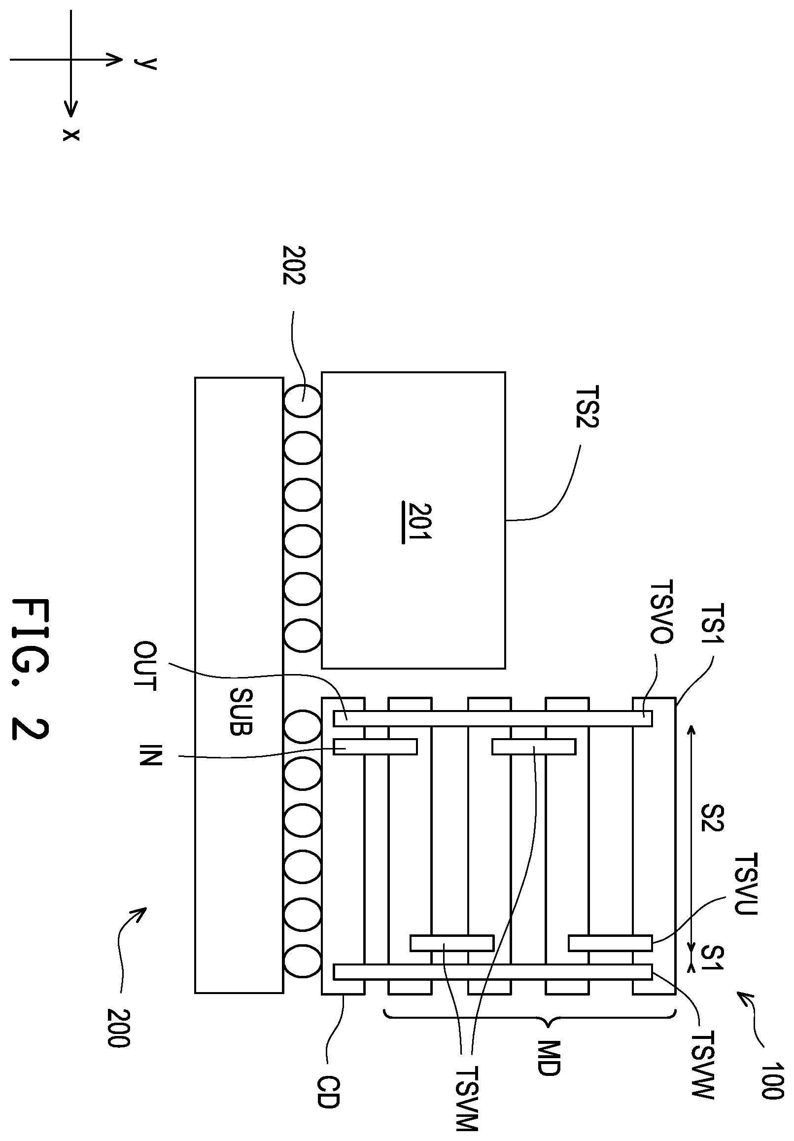Patent US12610857 Figure 3 – In-memory computing circuit and fabrication method thereof