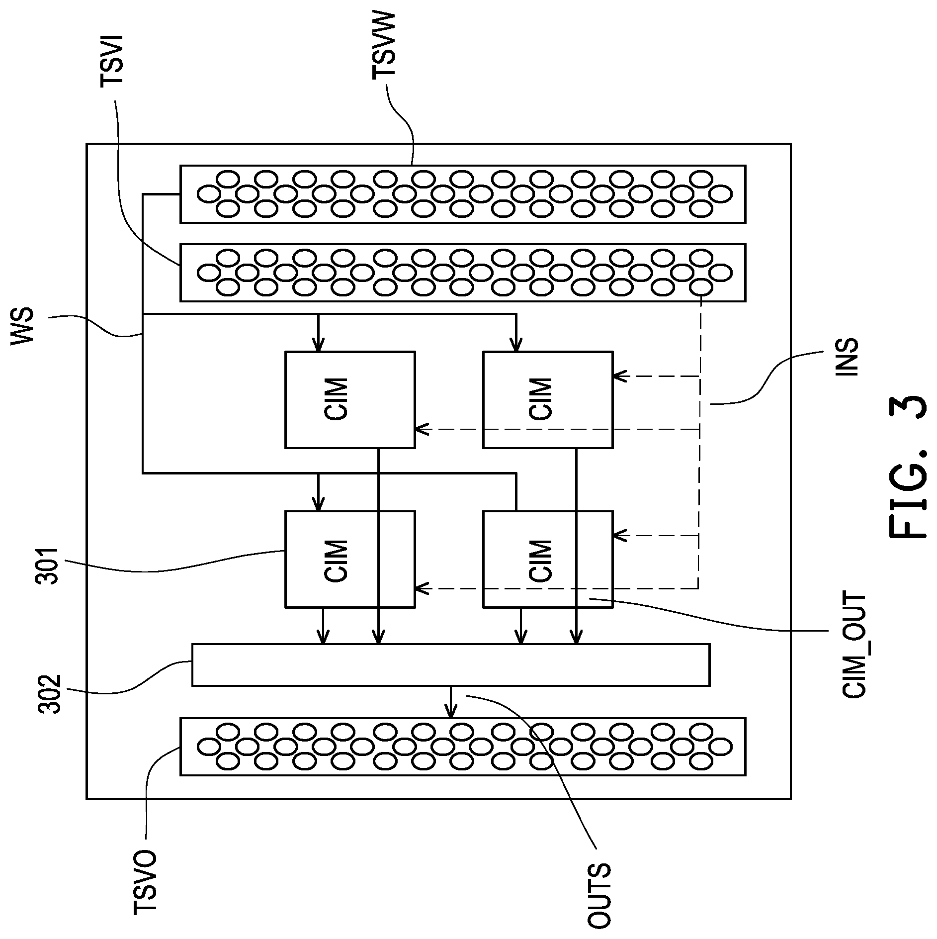 Patent US12610857 Figure 4 – In-memory computing circuit and fabrication method thereof