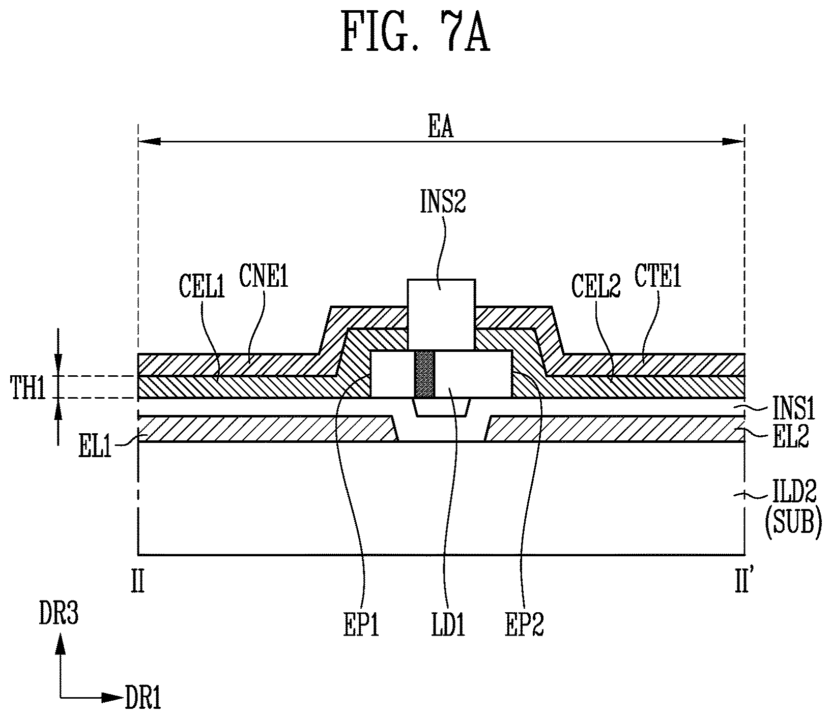 Patent US12610859 Figure 8 – Display device and manufacturing method thereof for reducing pixel defects